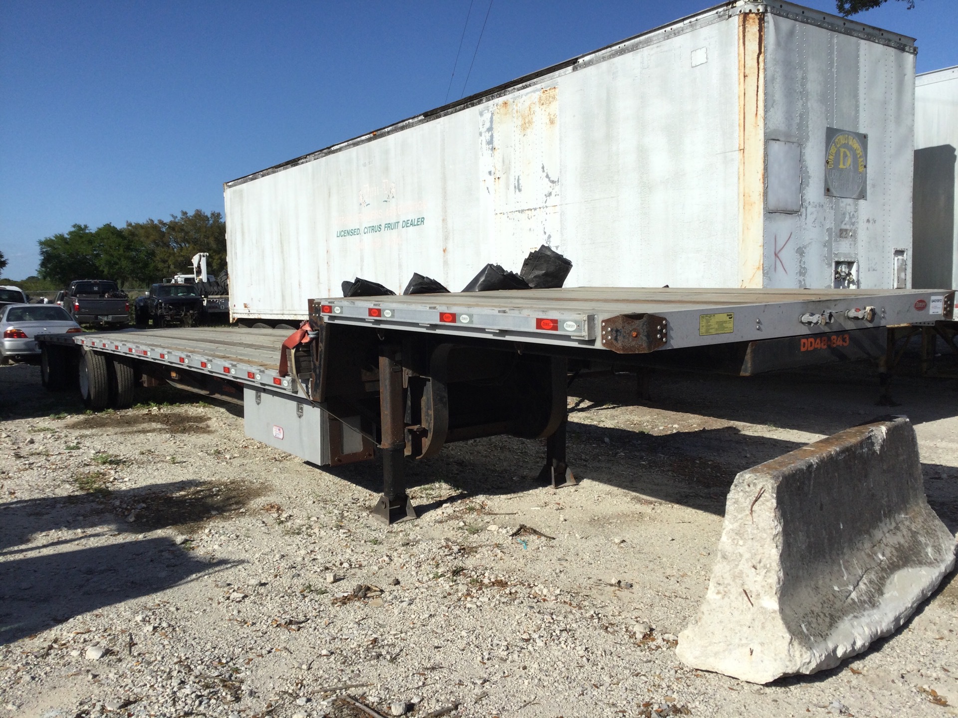 2016 Dorsey DC-48 T/A Step Deck Trailer