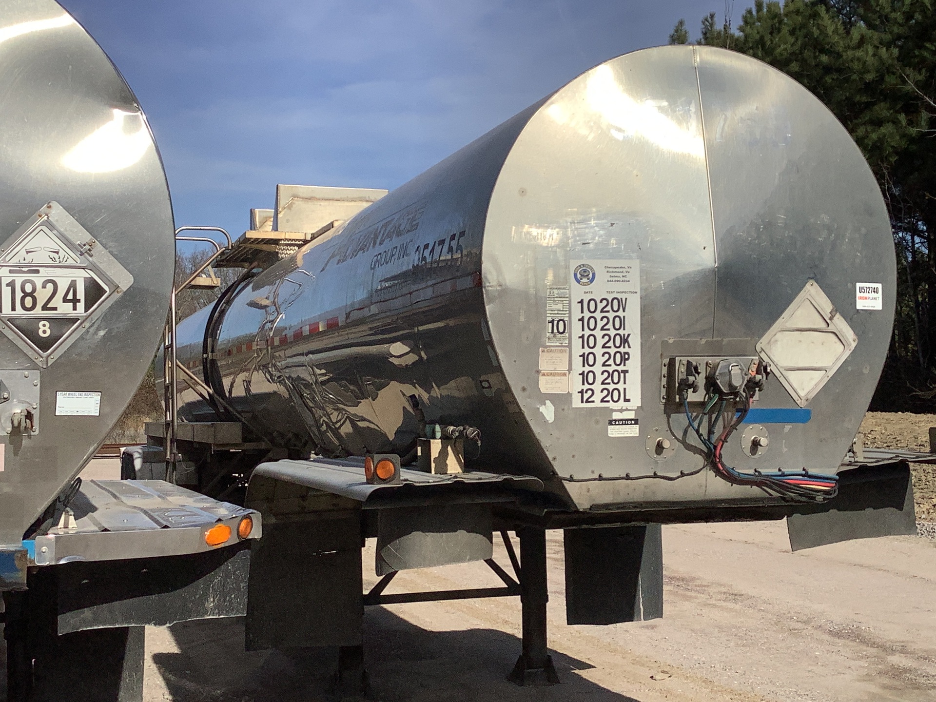 1991 Polar T/A Tanker Trailer