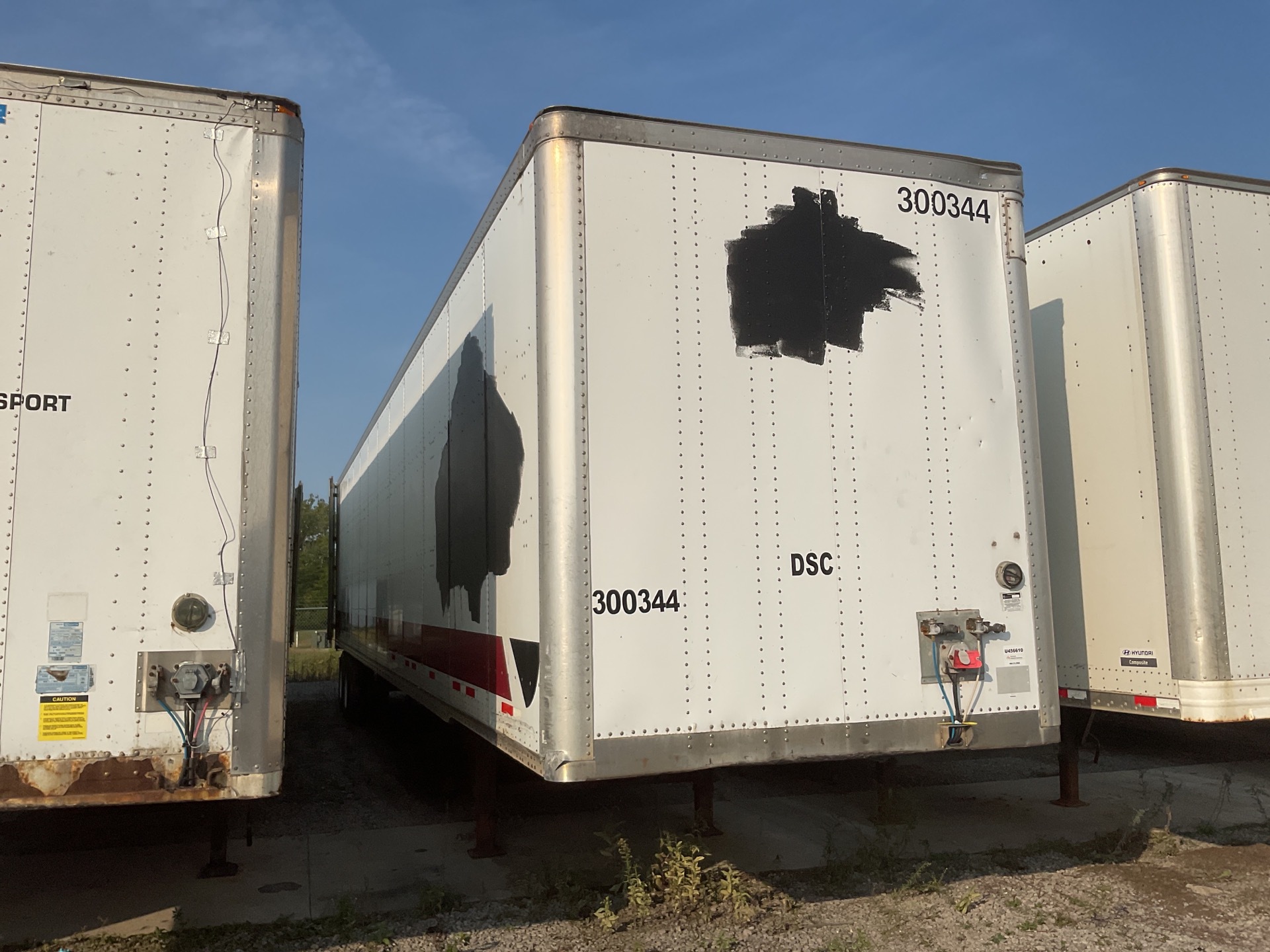 2008 Wabash DVCHPC 53 ft T/A Van Trailer