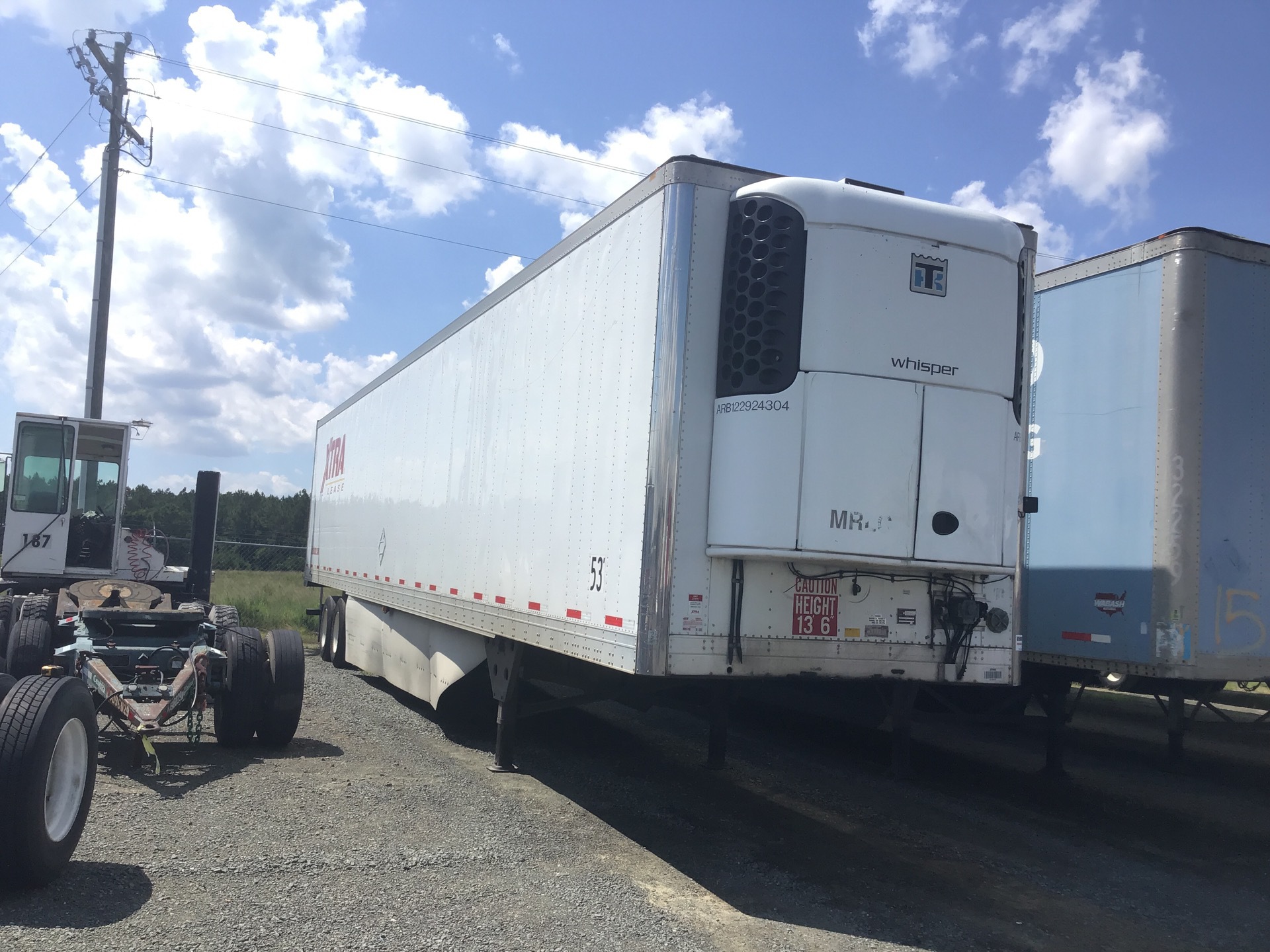2013 Utility  T/A Refrigerated Trailer