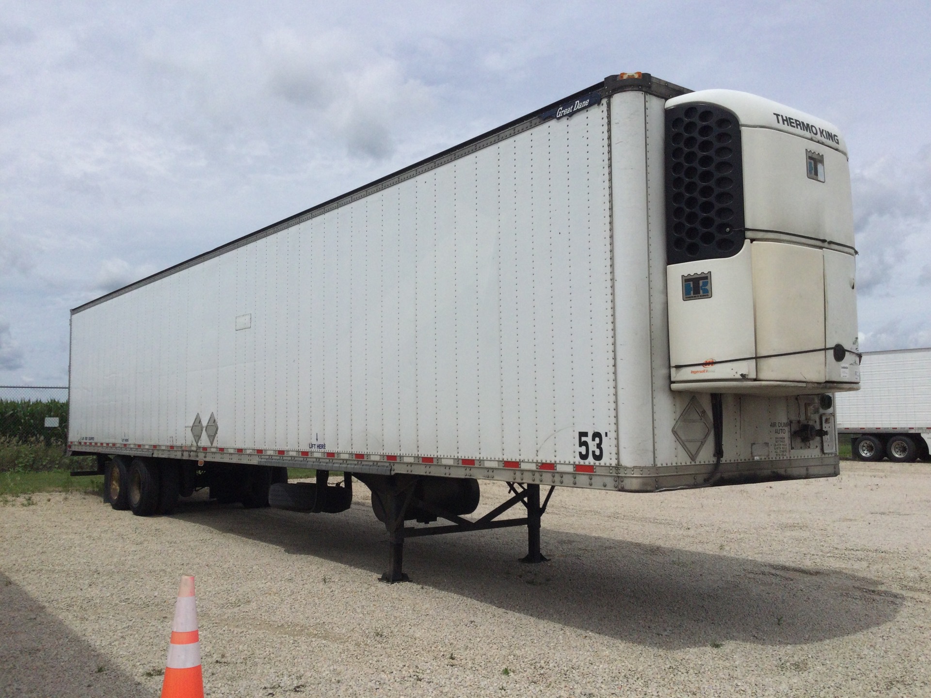 2010 Great Dane SUP-1914-11053 T/A Refrigerated Trailer