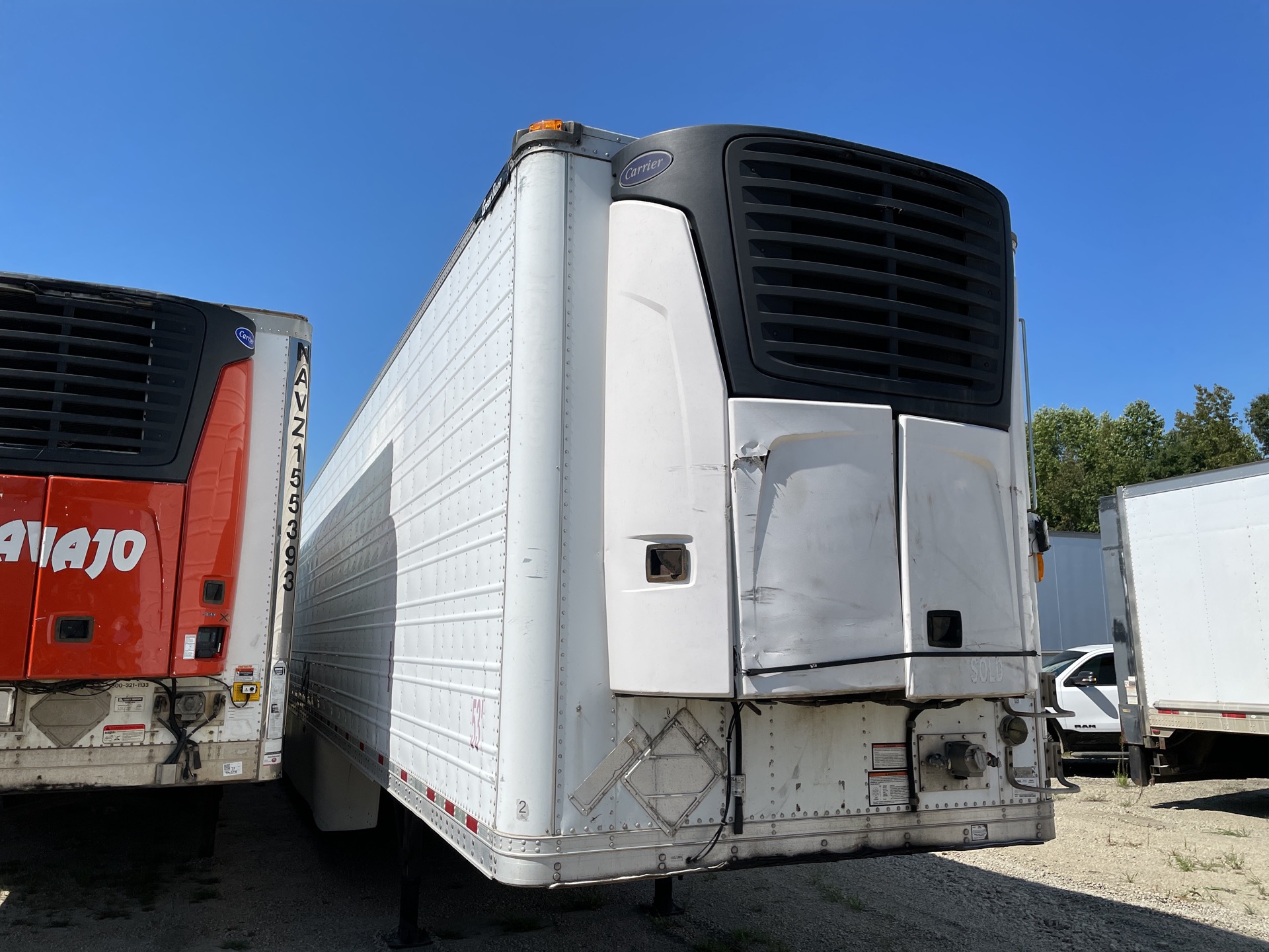 2012 Great Dane 53 ft x 102 in T/A Refrigerated Trailer