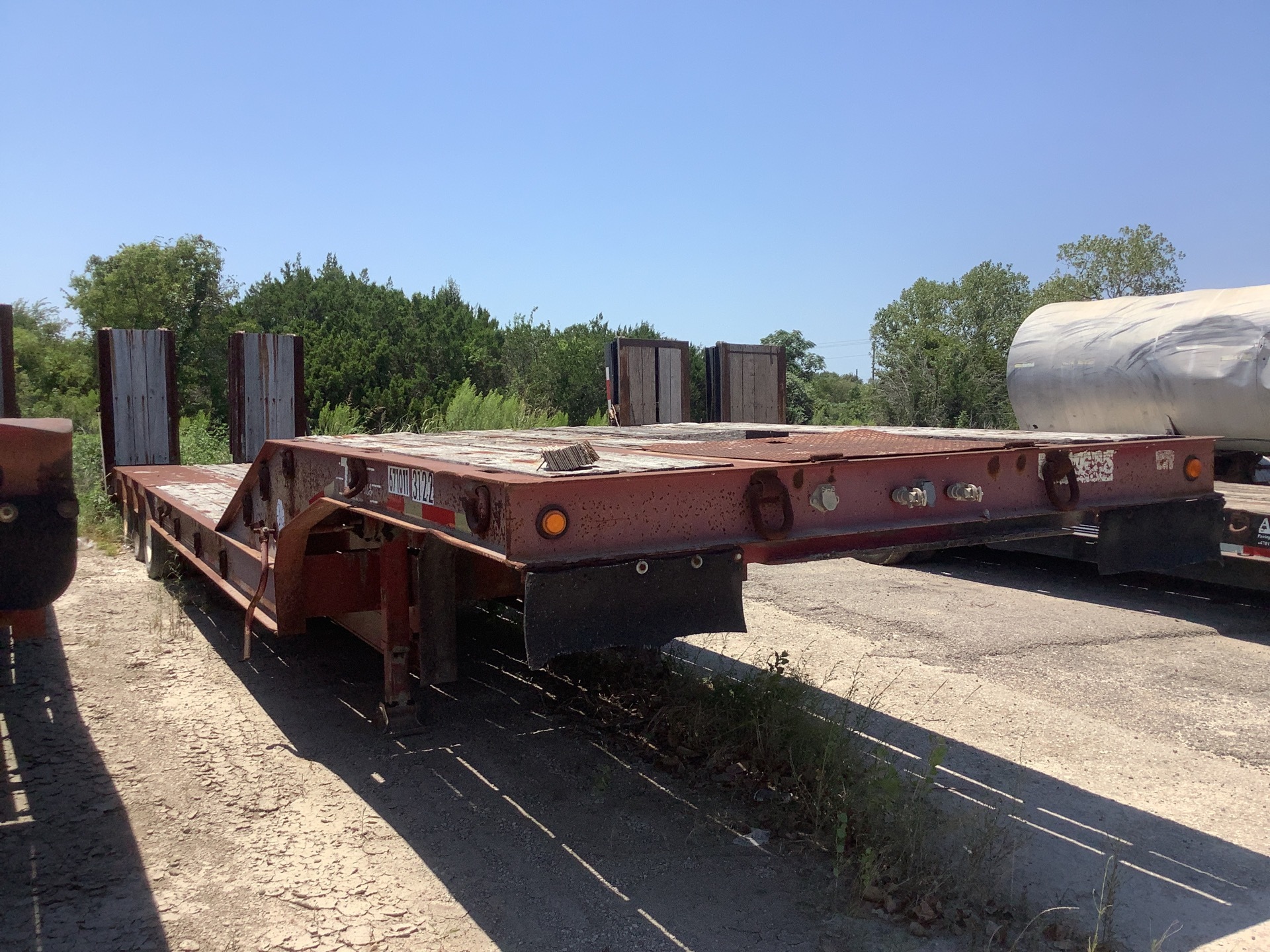 1998 Trailboss Tri/A Equipment Trailer