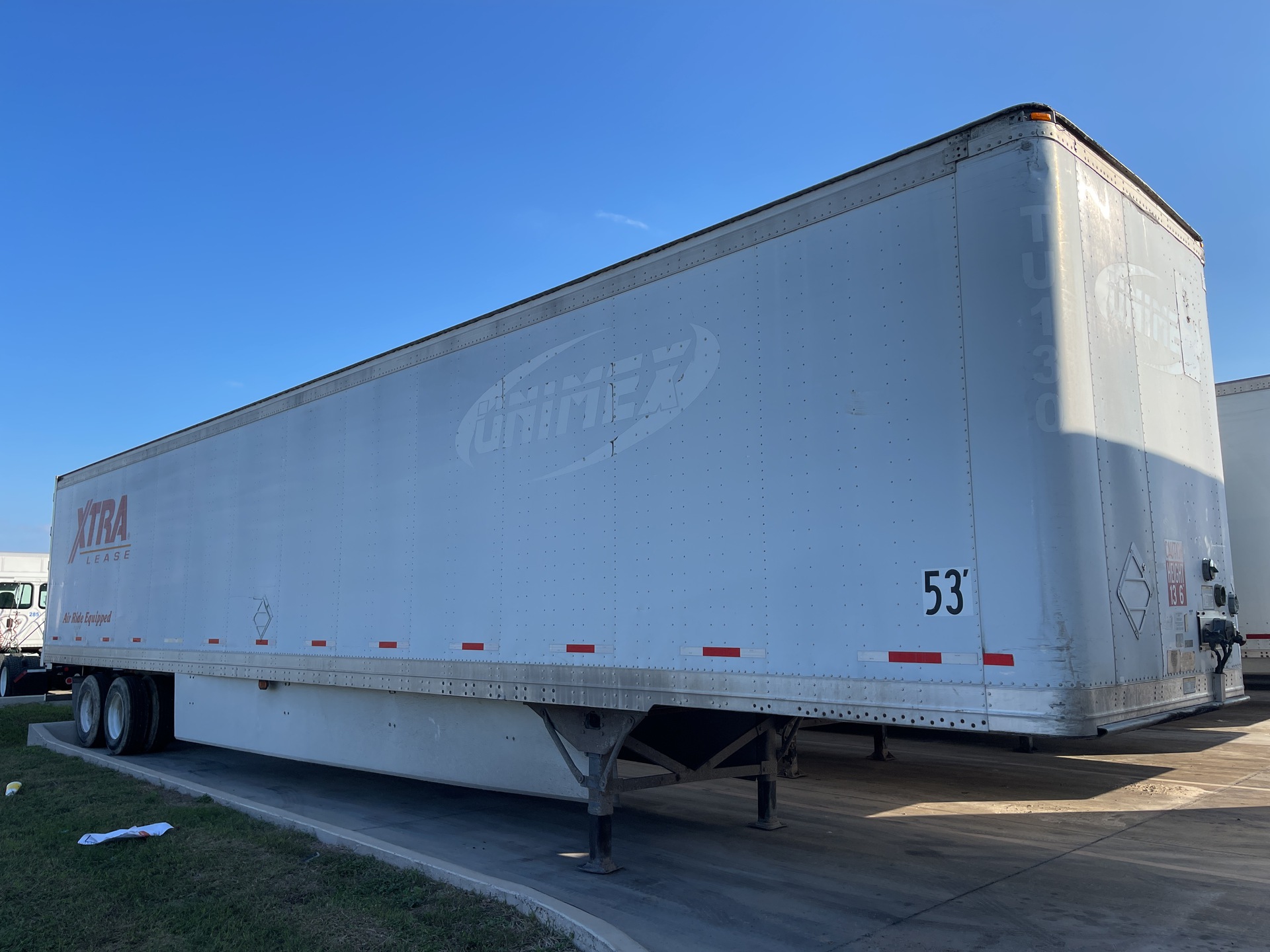 2004 Great Dane 7411TP-SA 53 ft T/A Van Trailer
