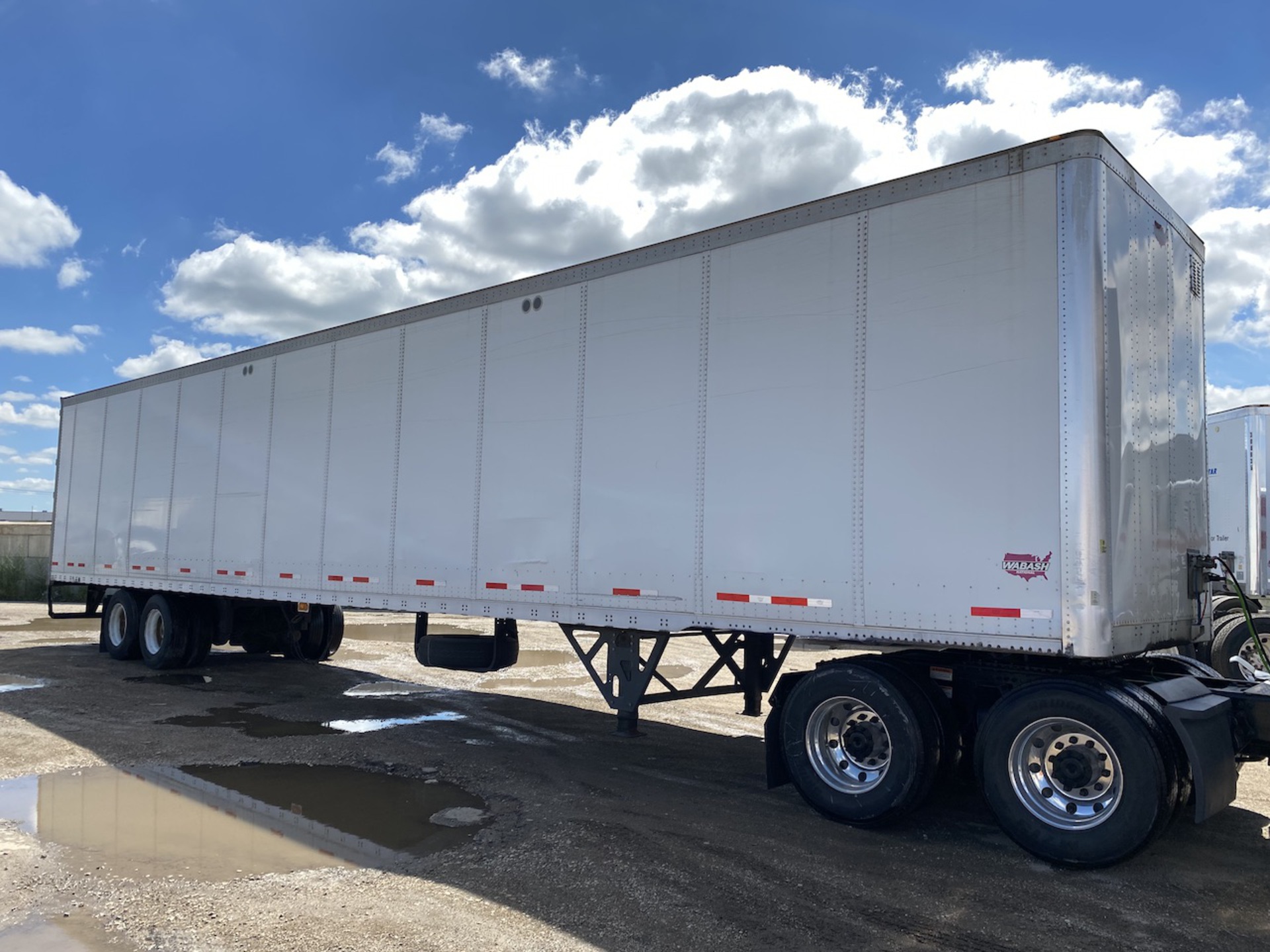 2015 Wabash DVLSHPC 53 ft T/A Van Trailer