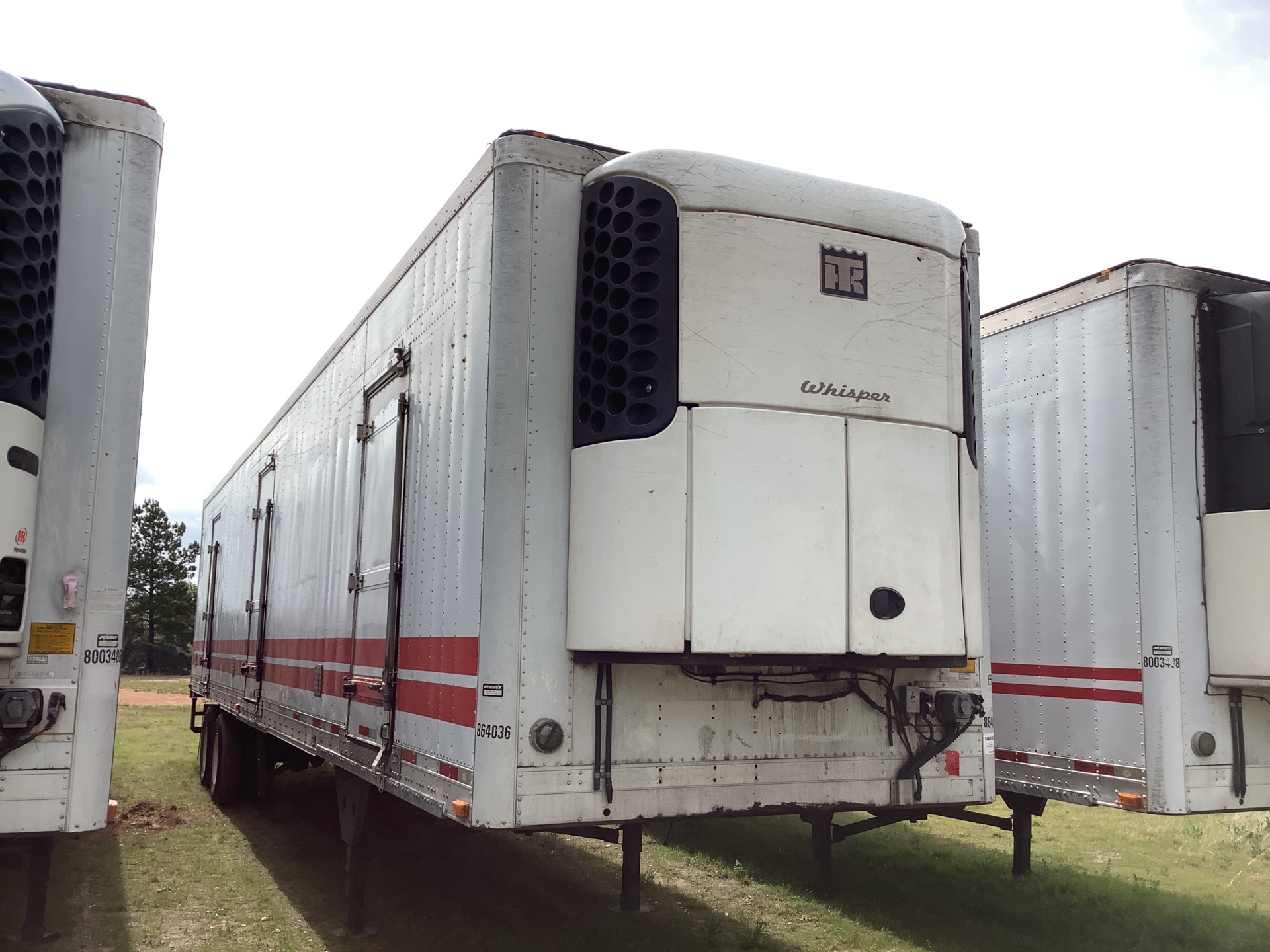 2008 Utility VS2RA T/A Refrigerated Trailer
