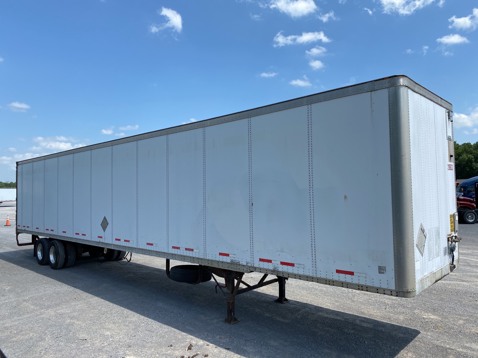 2007 Wabash DVCVHPC T/A Van Trailer