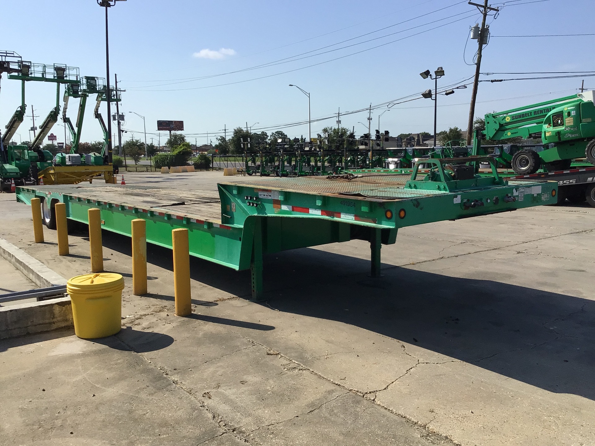 2013 Trail King TK70HT-482 T/A Step Deck Trailer