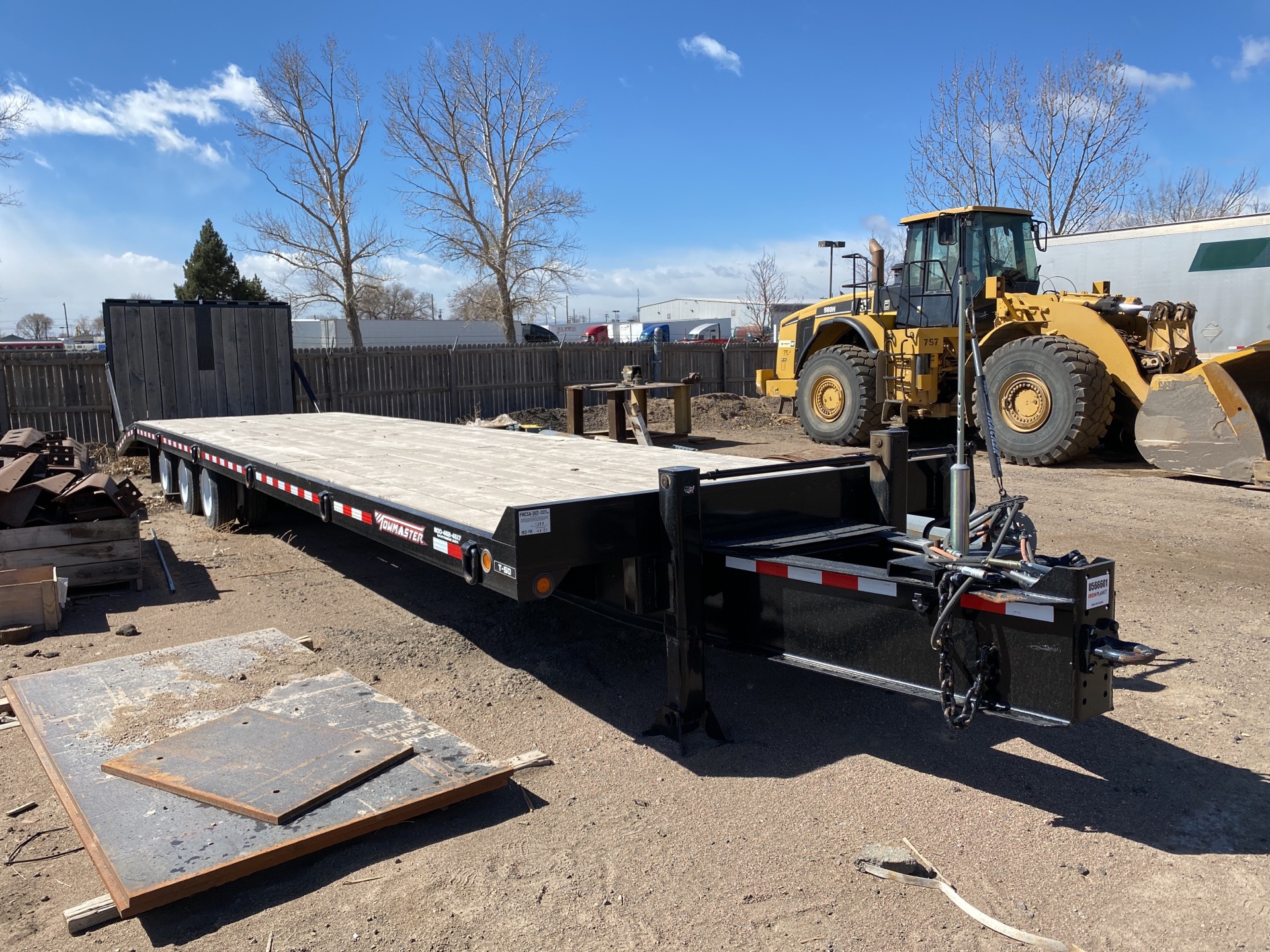 2017 Towmaster T-50 34 ft 0 in Tri/A Equipment Trailer