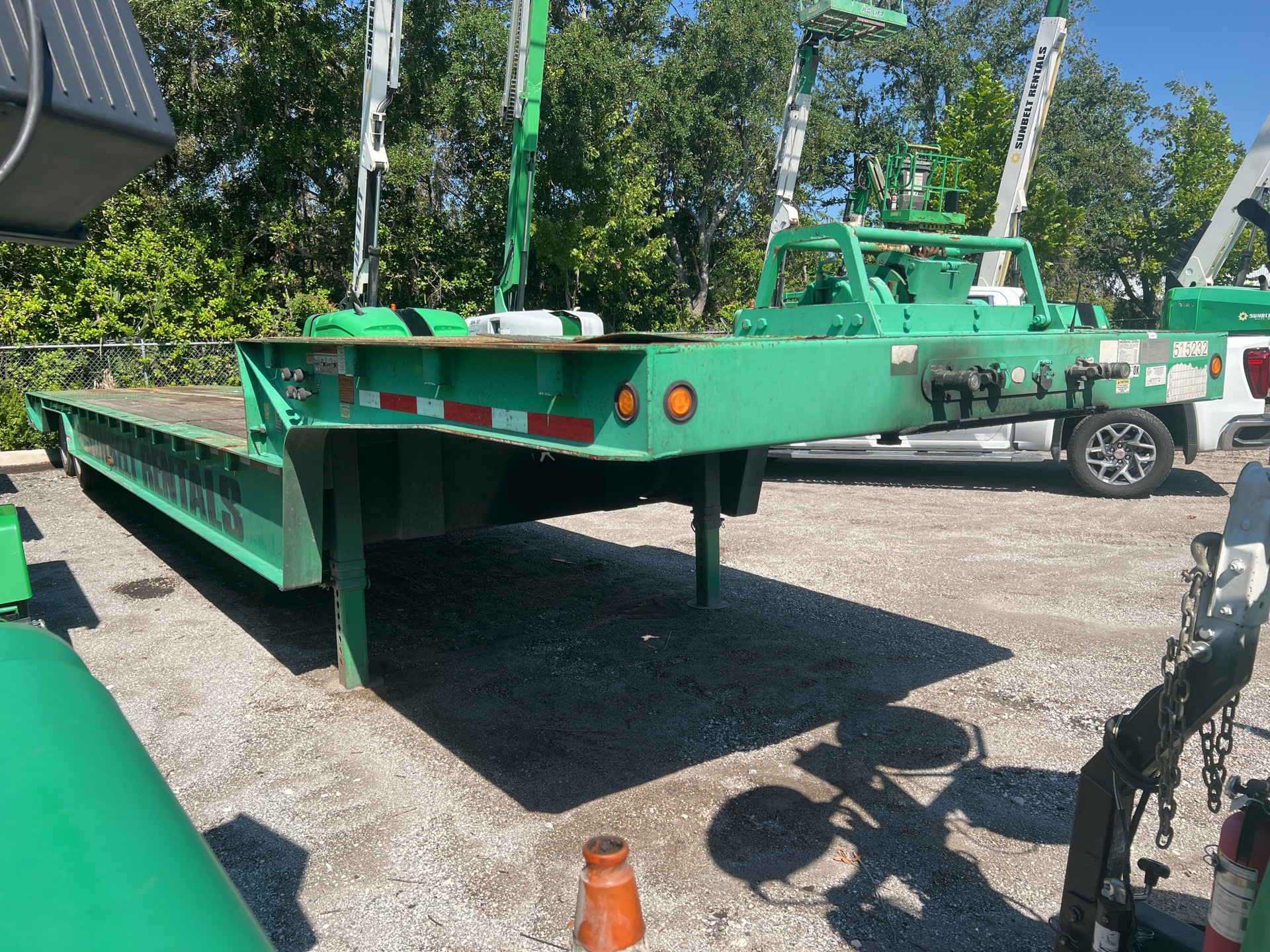 2013 Trail King TK70HT-482 46 ft Hydraulic Tail Trailer