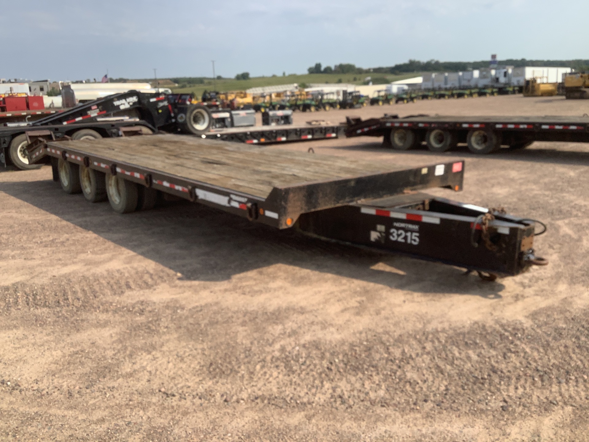 2013 Towmaster T-50 29 ft Tri/A Equipment Trailer