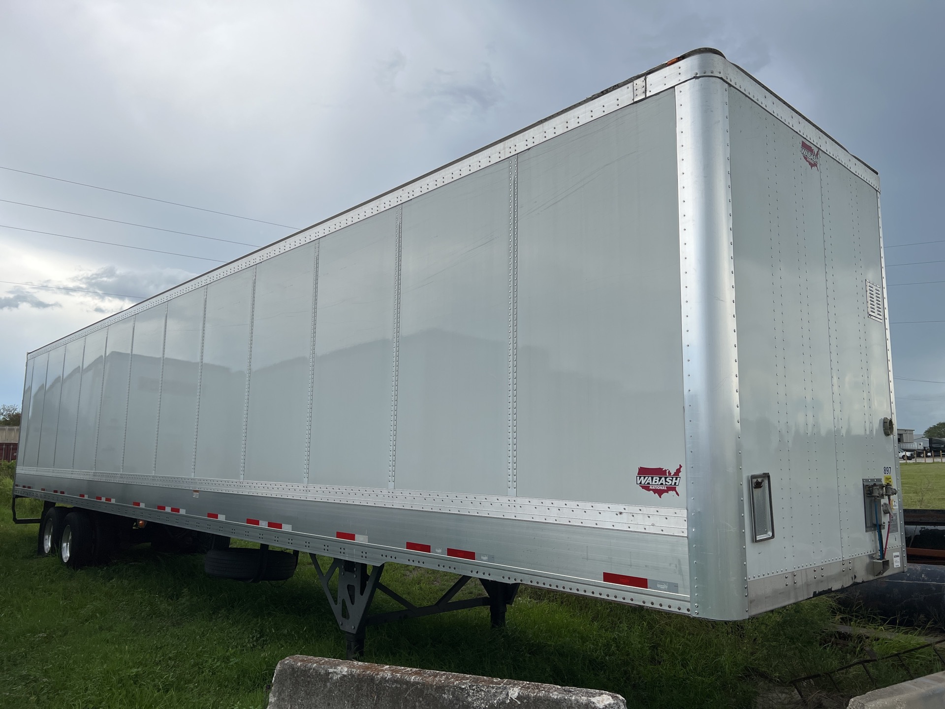 2020 Wabash 53 ft T/A Van Trailer