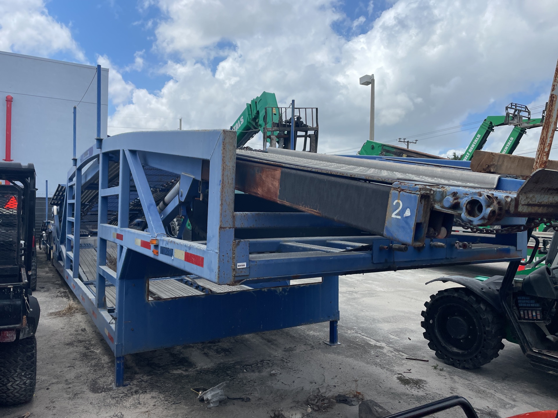 2012 Cottrell EZ-4807 T/A Car Carrier Trailer