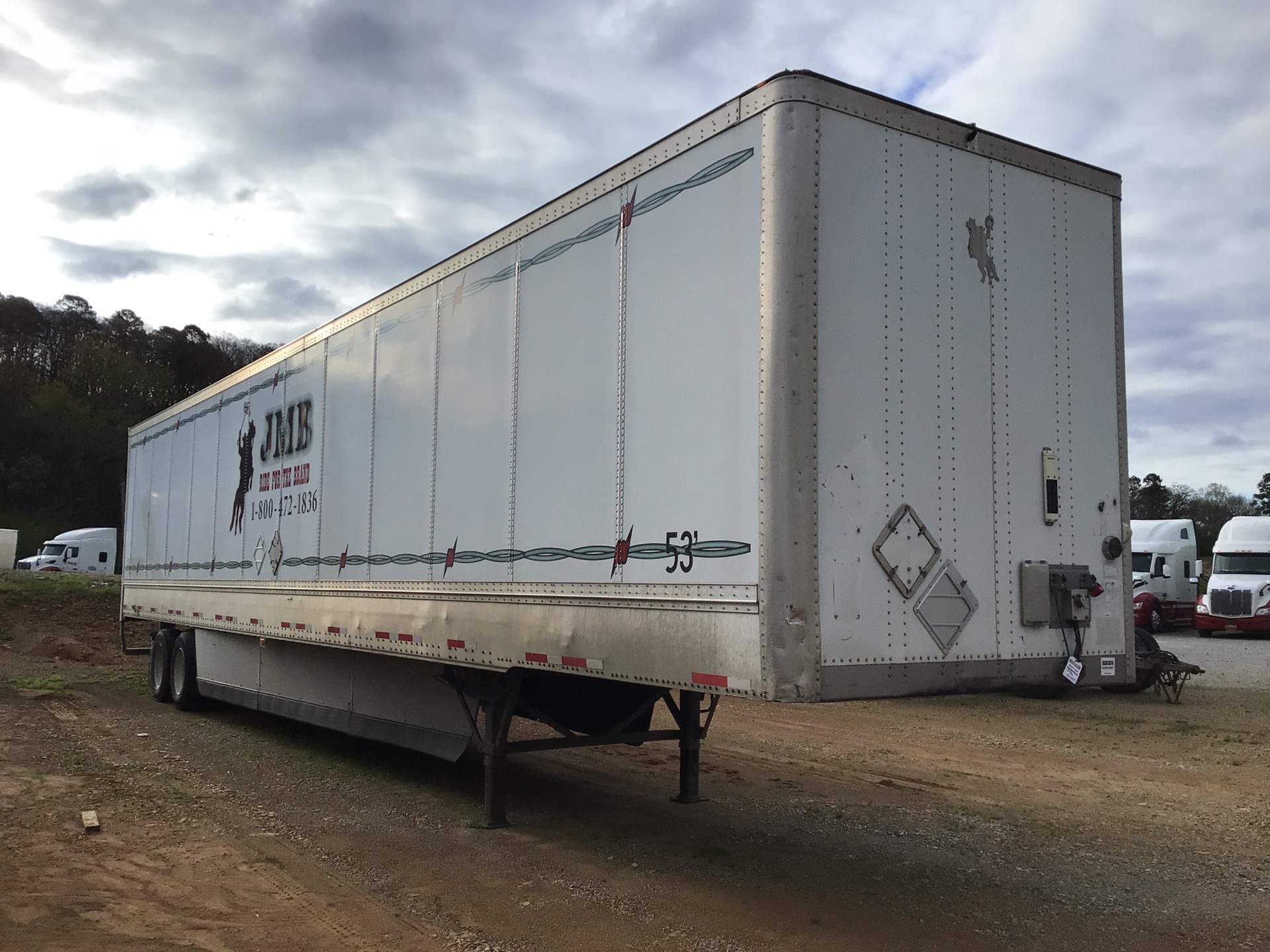 2012 Wabash 53 ft Van Trailer