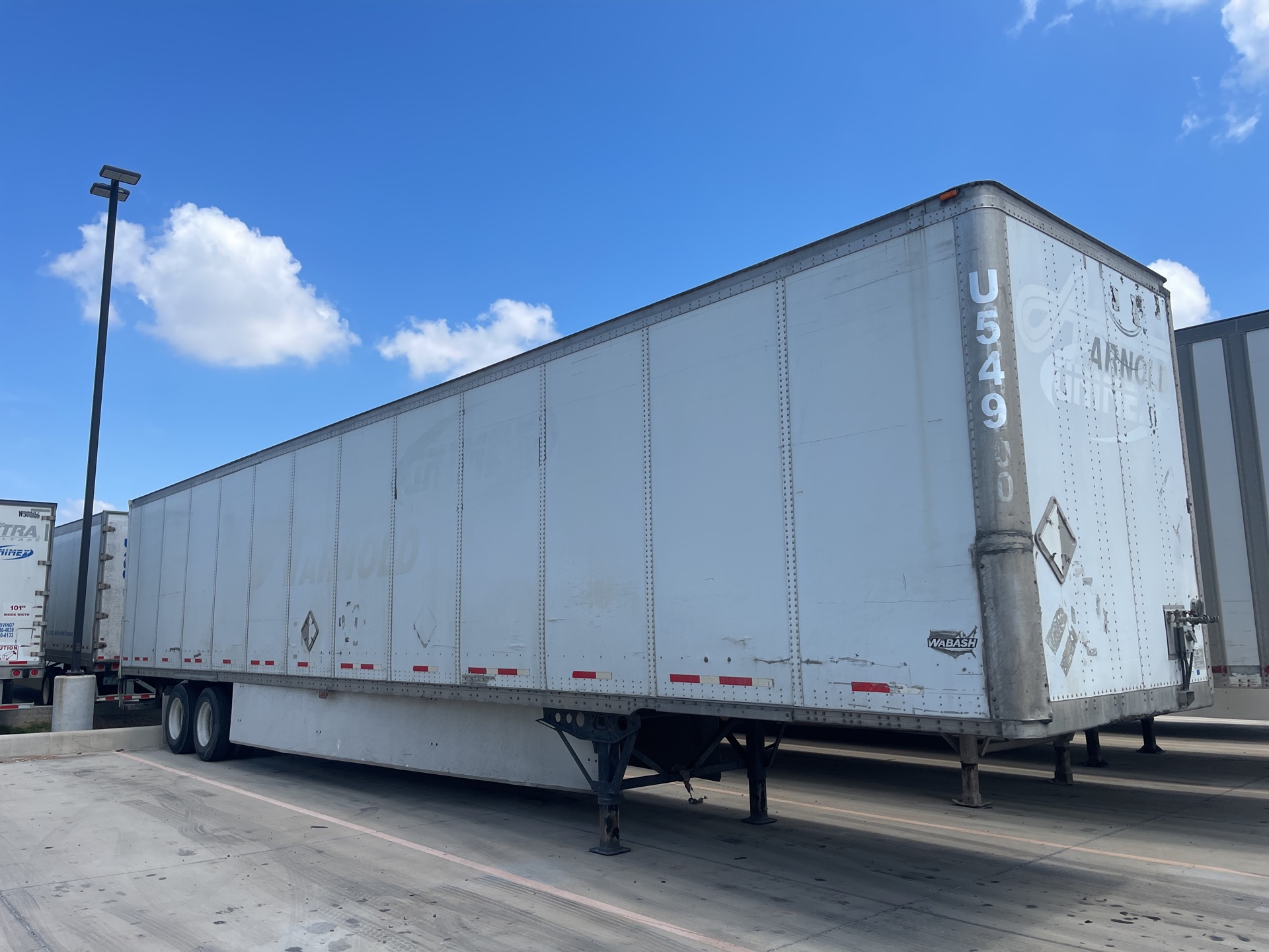 2008 Wabash Van Trailer