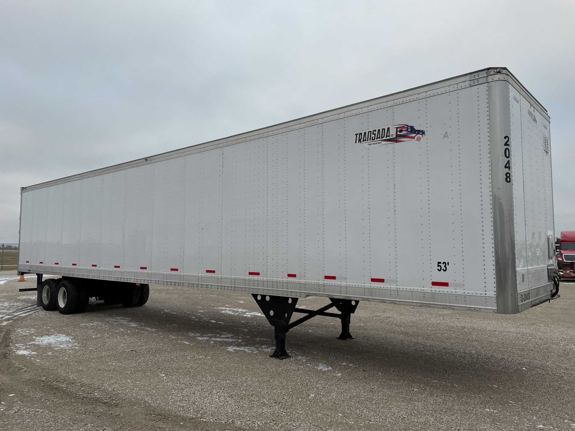 2022 DeLucio 53 ft x 102 in T/A Van Trailer