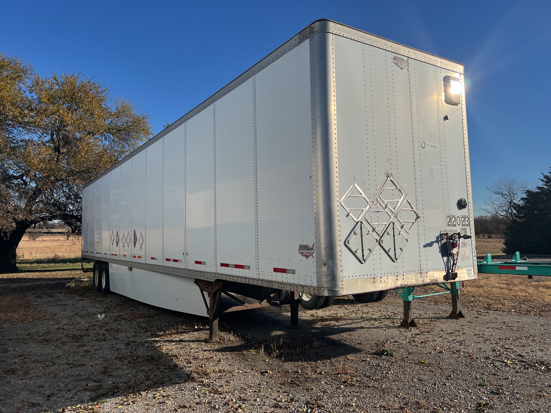 2008 Wabash 53 ft T/A Van Trailer