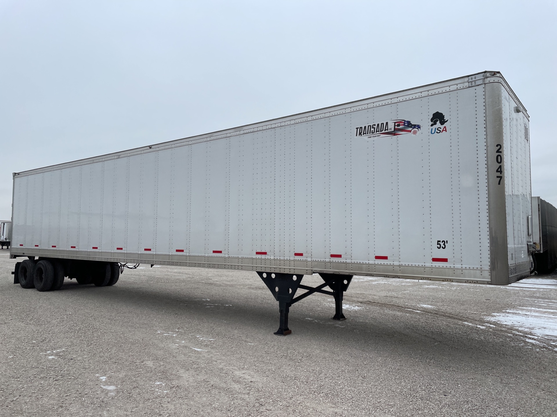 2022 DeLucio 53 ft x 102 in T/A Van Trailer