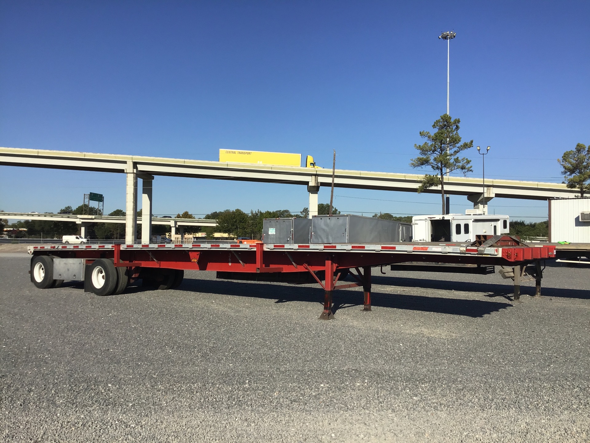 2006 Great Dane 48 ft Spread Axle Flatbed Trailer