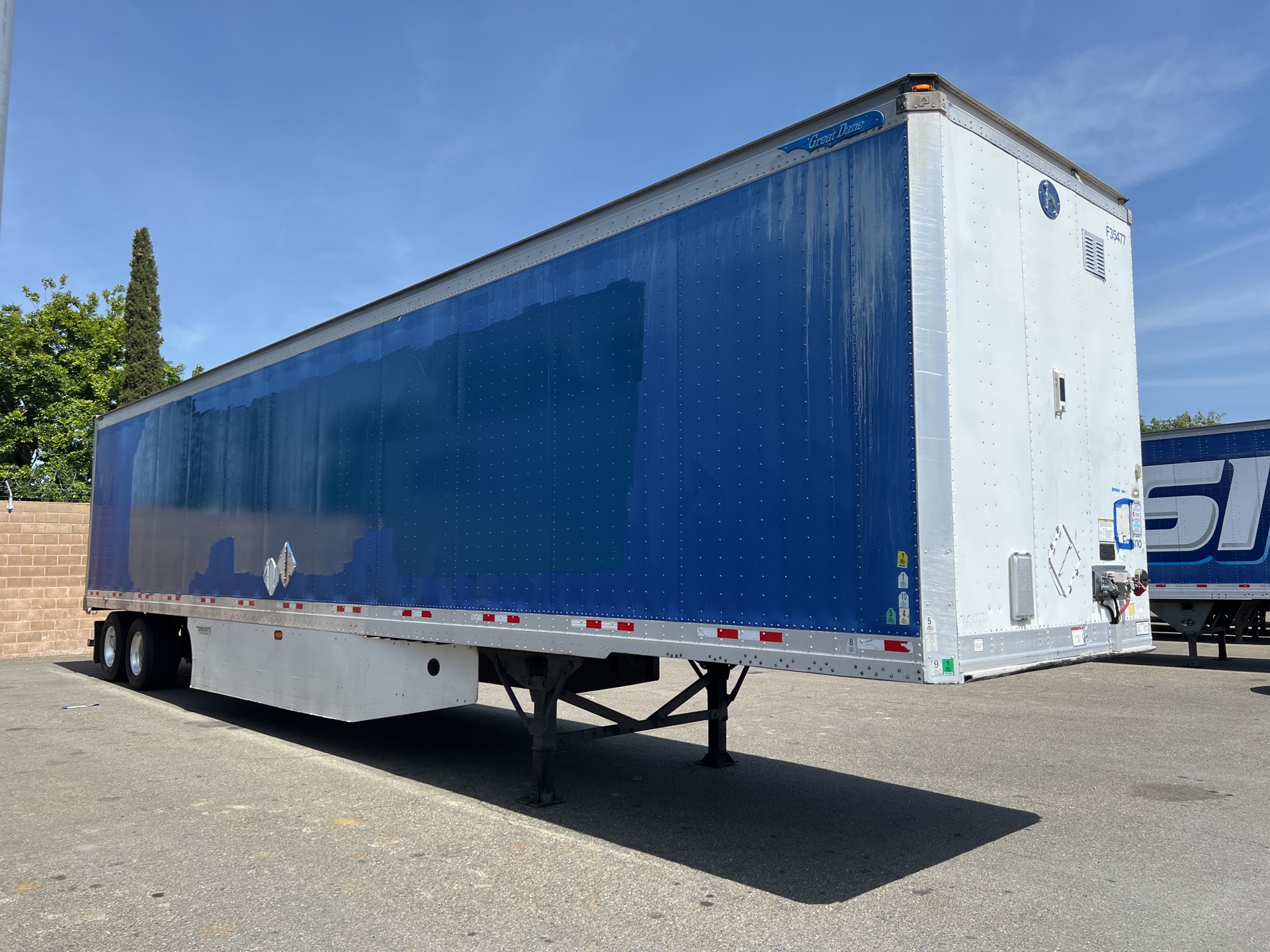 2008 Great Dane PSE-1910-01048 48 ft T/A Van Trailer