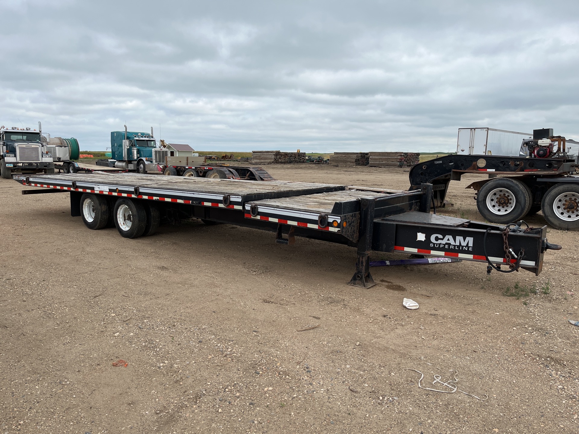 2010 Cam Superline 30 ft T/A Tilt Deck Trailer