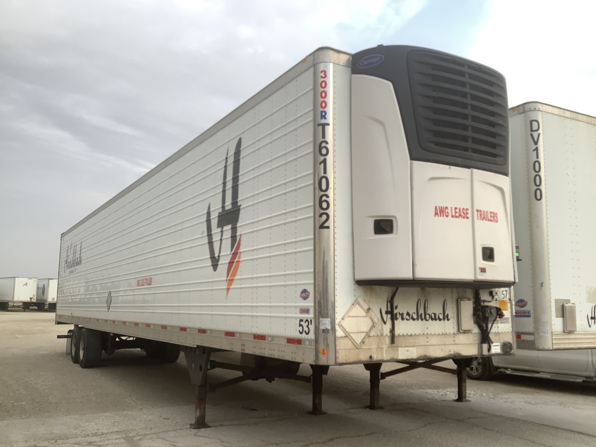 2016 Utility 53 ft x 102 in T/A Refrigerated Trailer