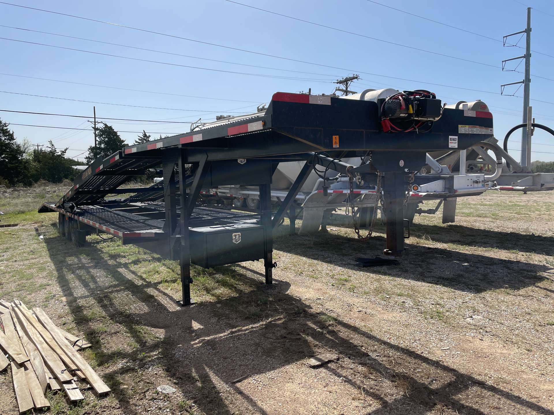 2018 Texas Pride  Tri/A Open Car Carrier Trailer