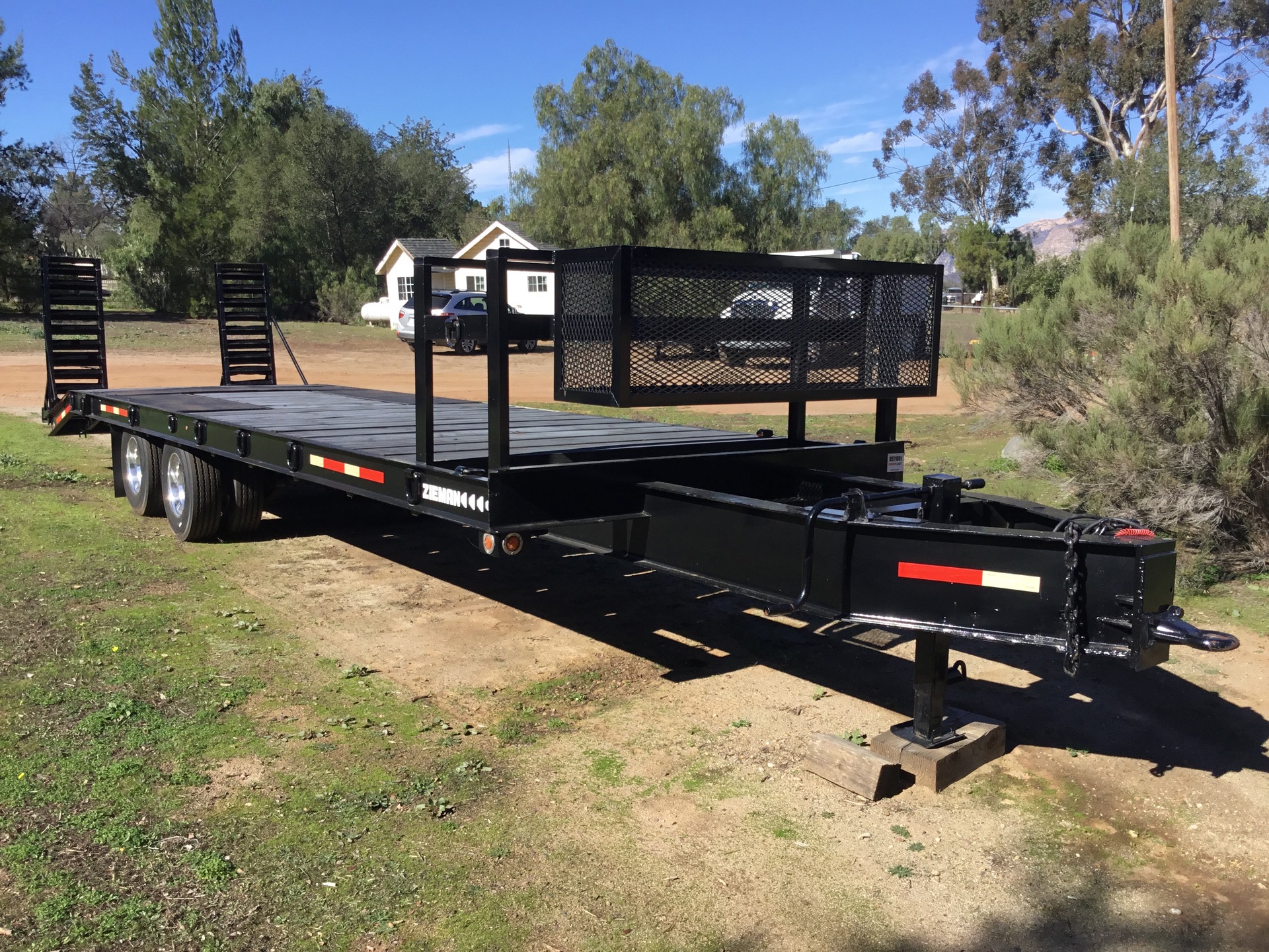 1987 Zieman  Equipment Trailer