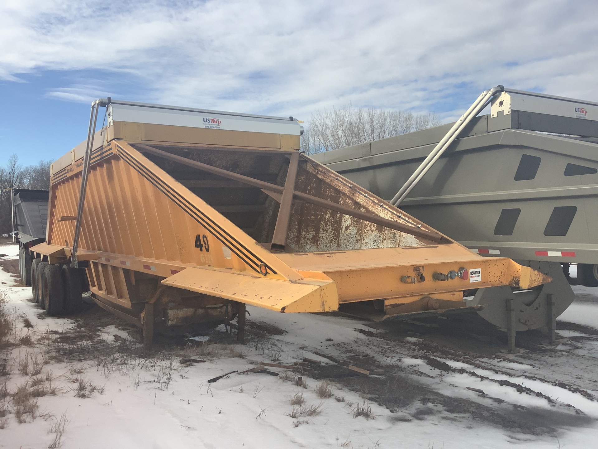 1994 CPS  Tri/A Belly Dump Trailer