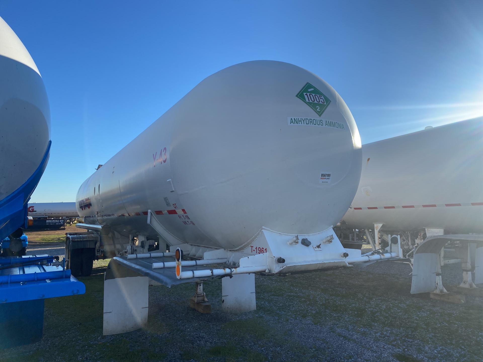 1960 Trinity 9090 gal T/A Tanker Trailer