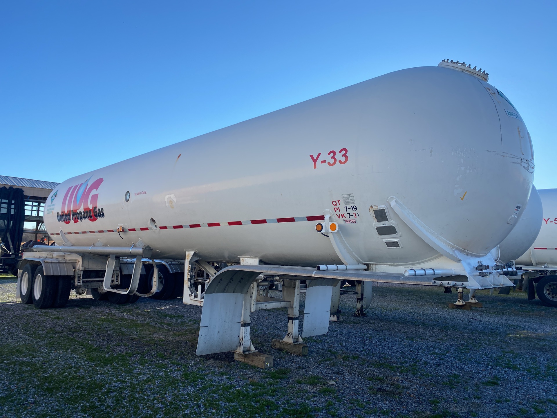 1978 Lubbock 10400 gal T/A Tanker Trailer
