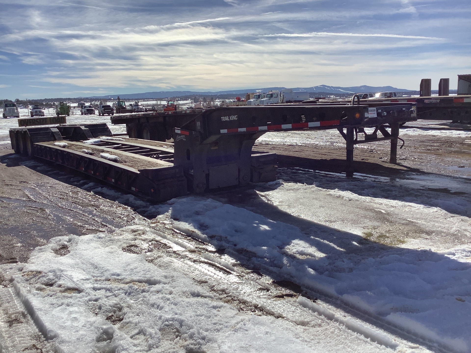 2010 Trail King TK110HDG533 55 Ton Tri/A Lowboy Trailer