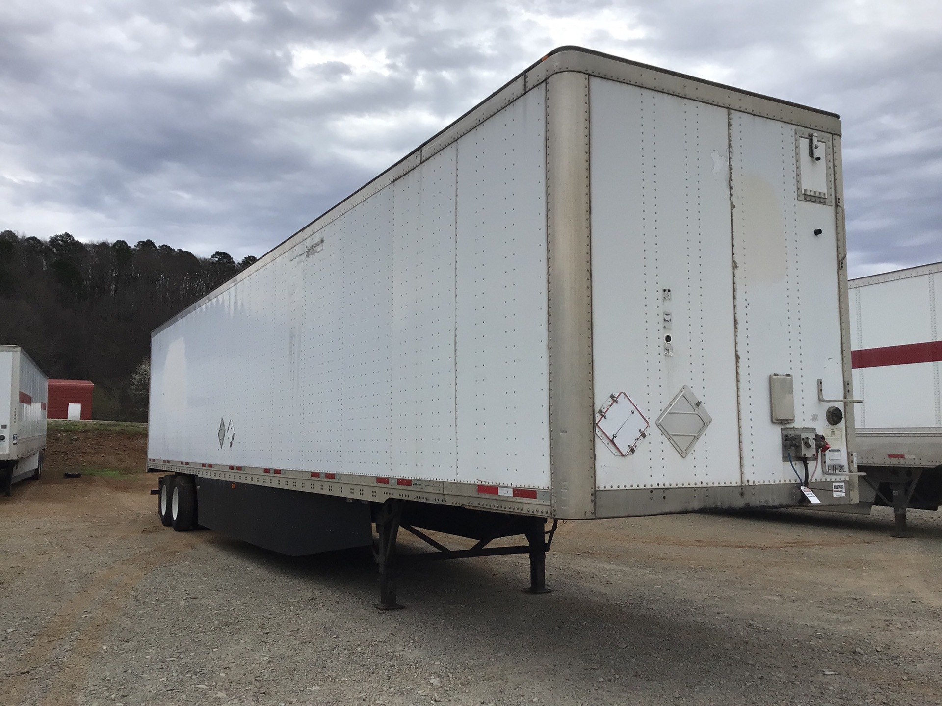 2012 Wabash 53 ft T/A Van Trailer