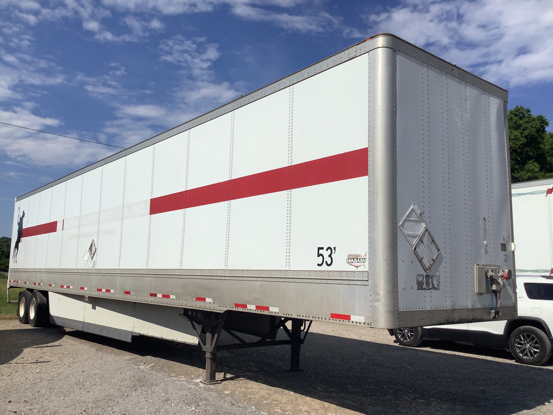 2012 Wabash Van Trailer