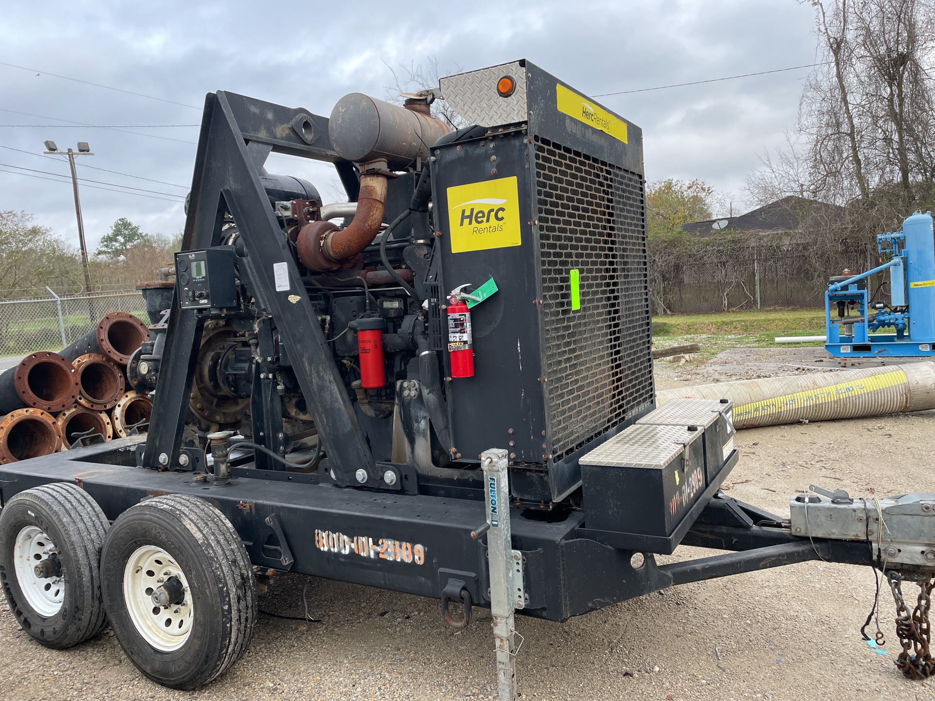 Cornell  Trailer-Mounted Water Pump