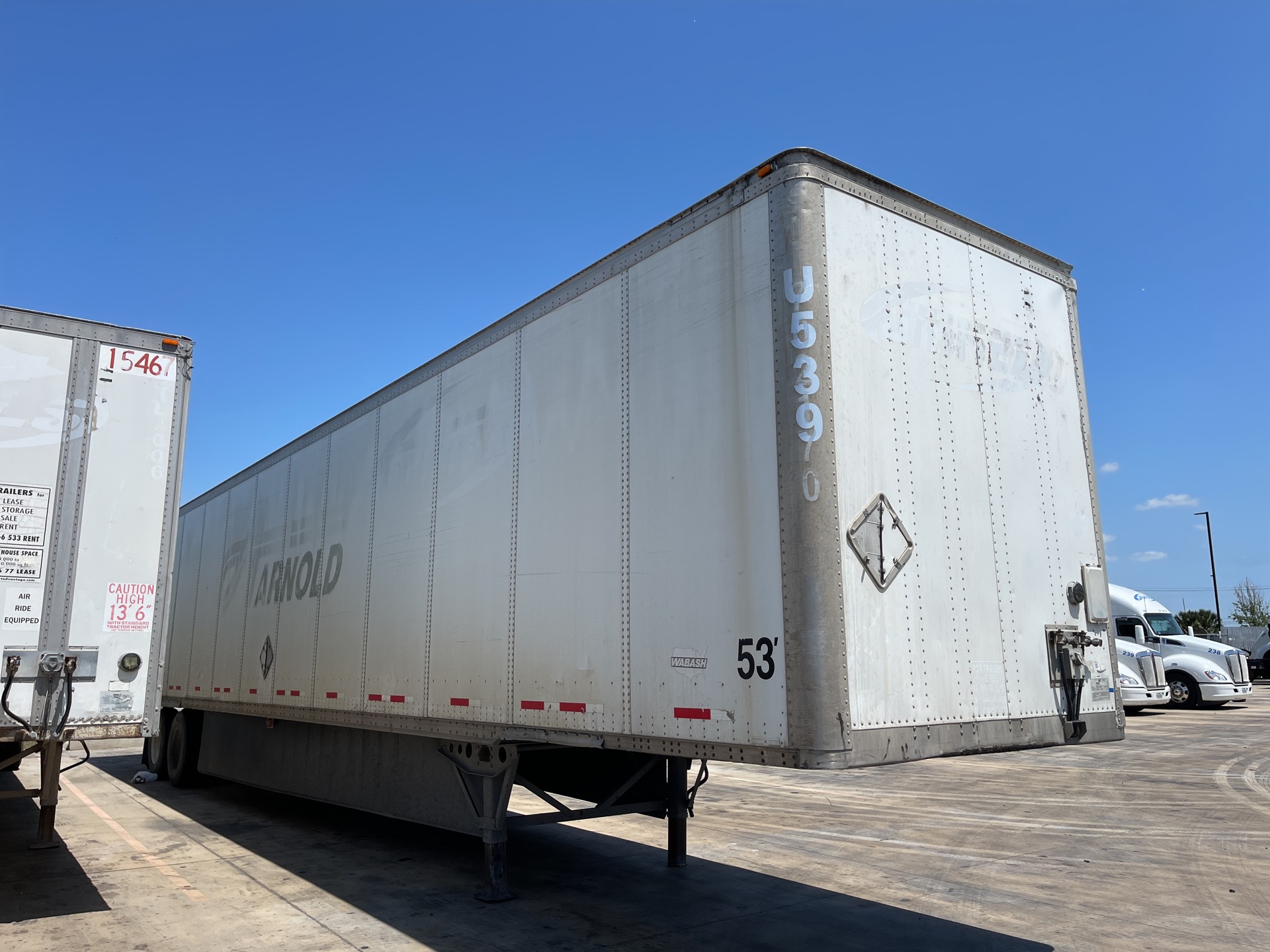 2007 Wabash Van Trailer