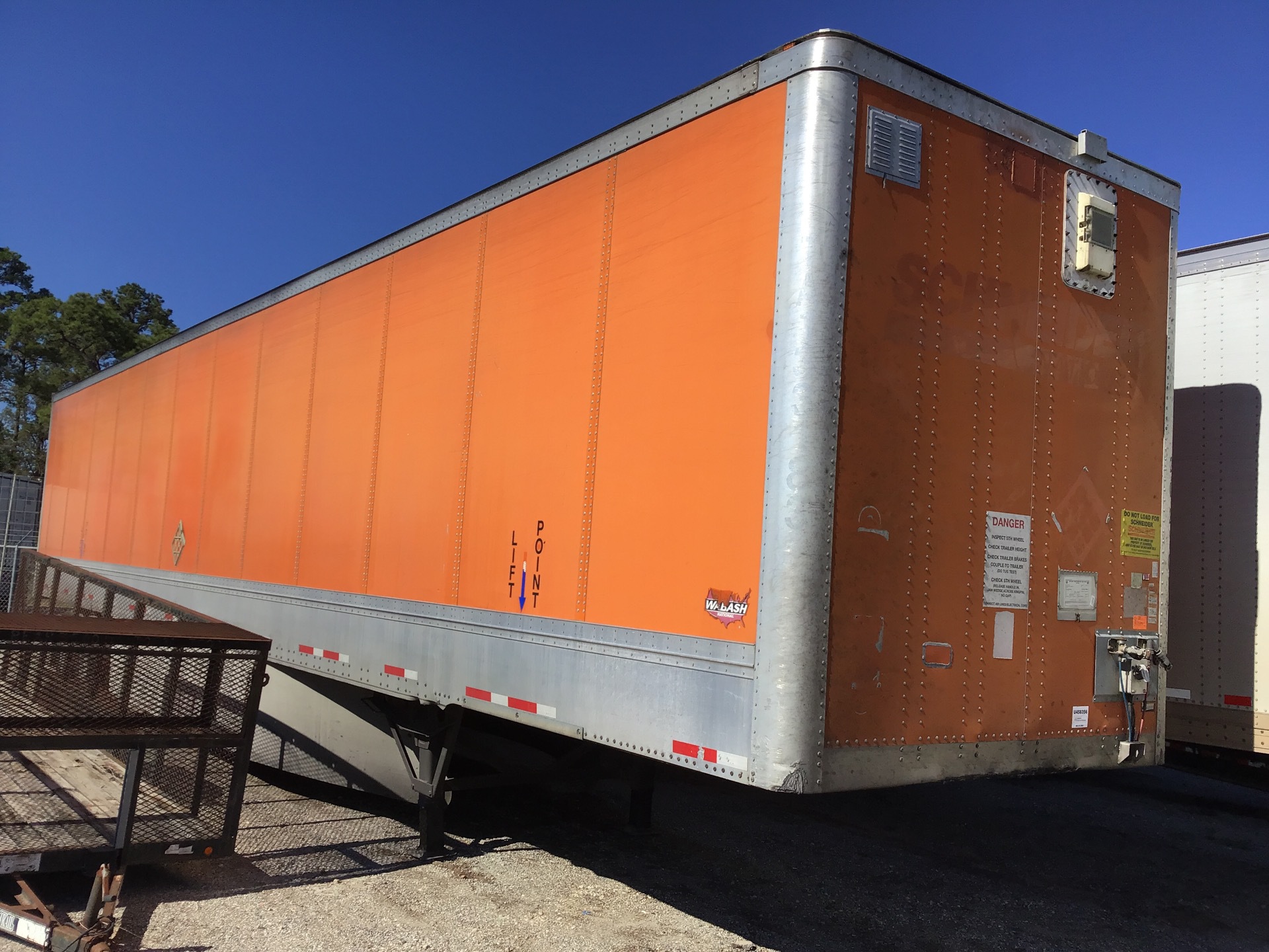 2012 Wabash  53 ft x 98 in T/A Van Trailer