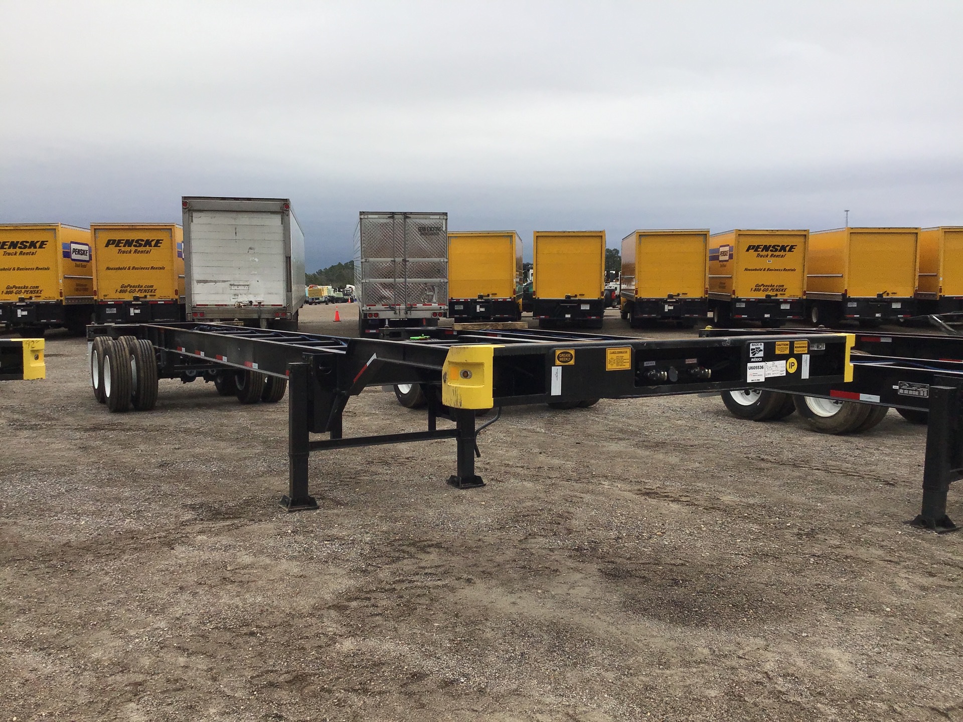 2023 Ventura Trailers 40 ft T/A Container Trailer Unused