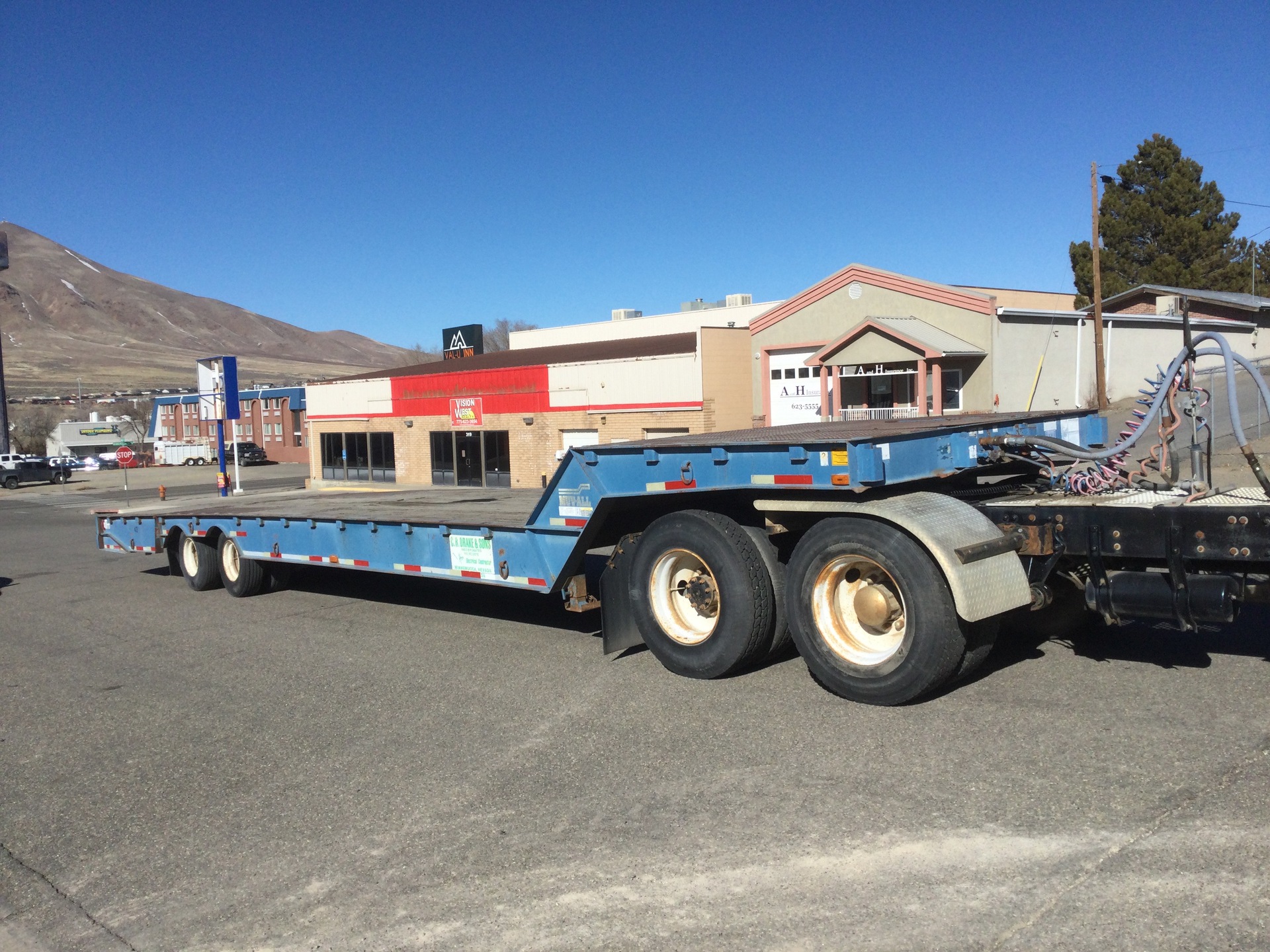 1991 Wilson 4470 FT MUV-All Hydraulic Tail Trailer