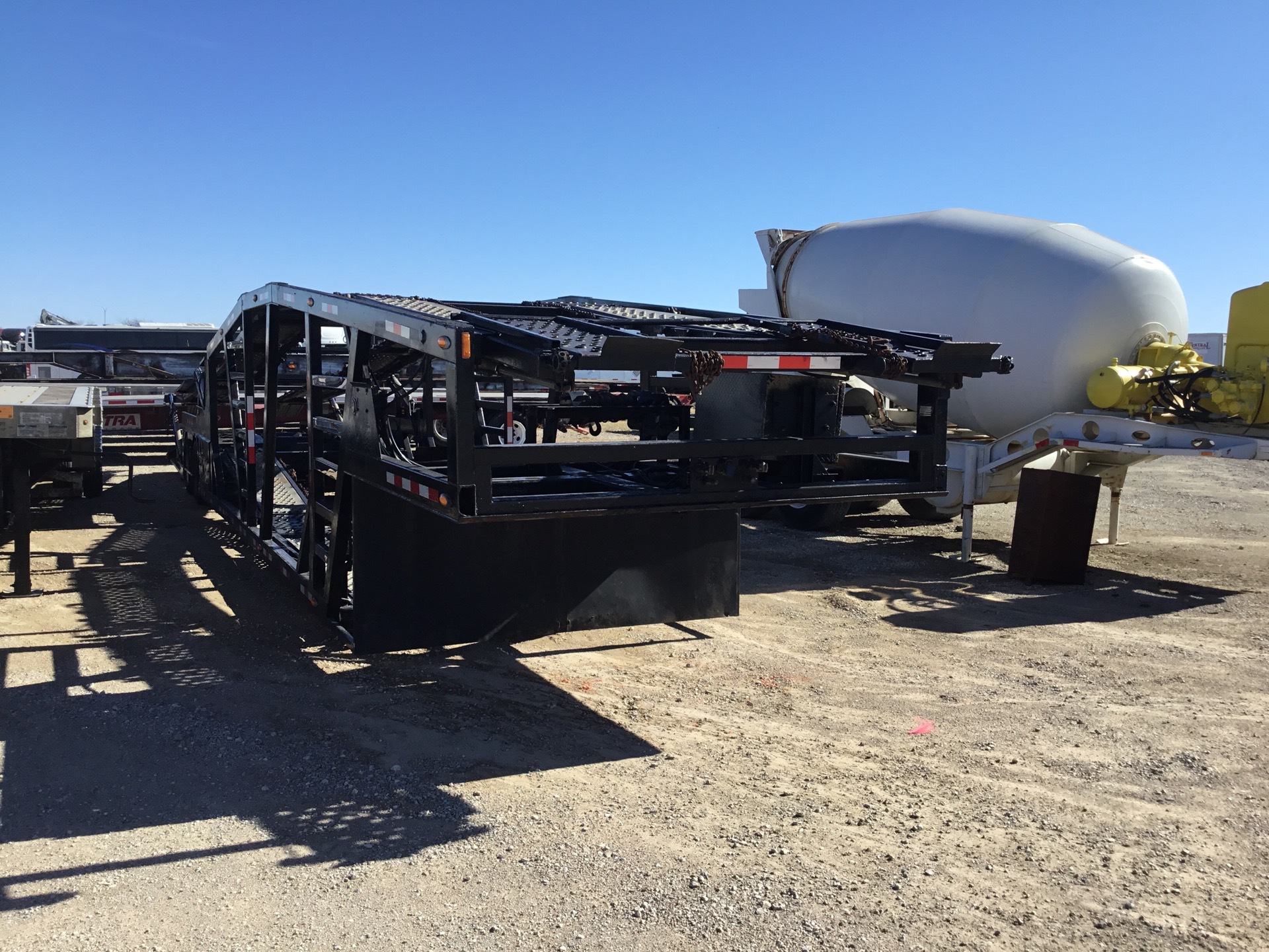 2007 WALLY-MO  T/A 7 Car Open Car Carrier Trailer