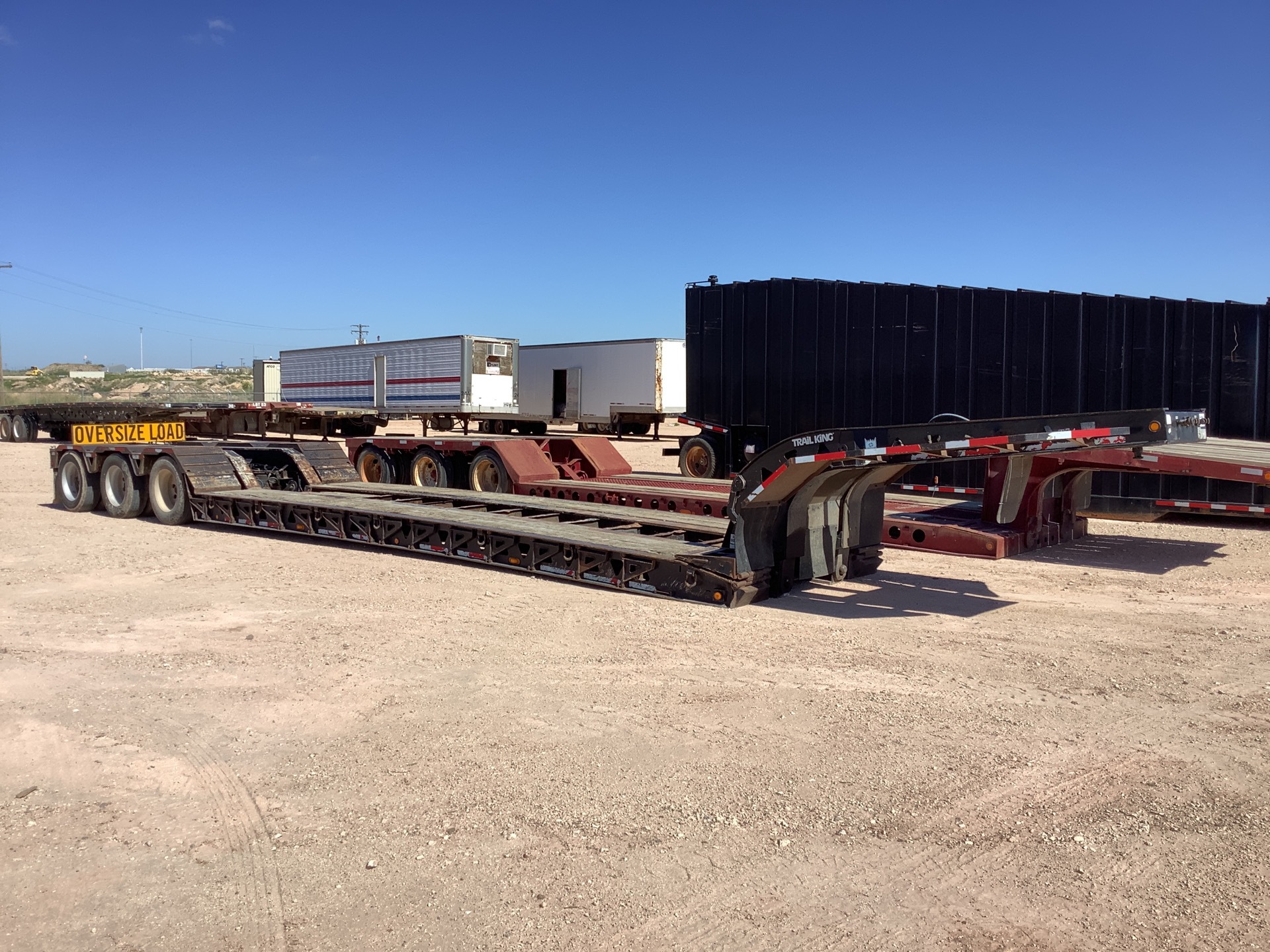 2012 Trail King TK110HDG-533 Tri/A Removable Gooseneck Lowboy Trailer