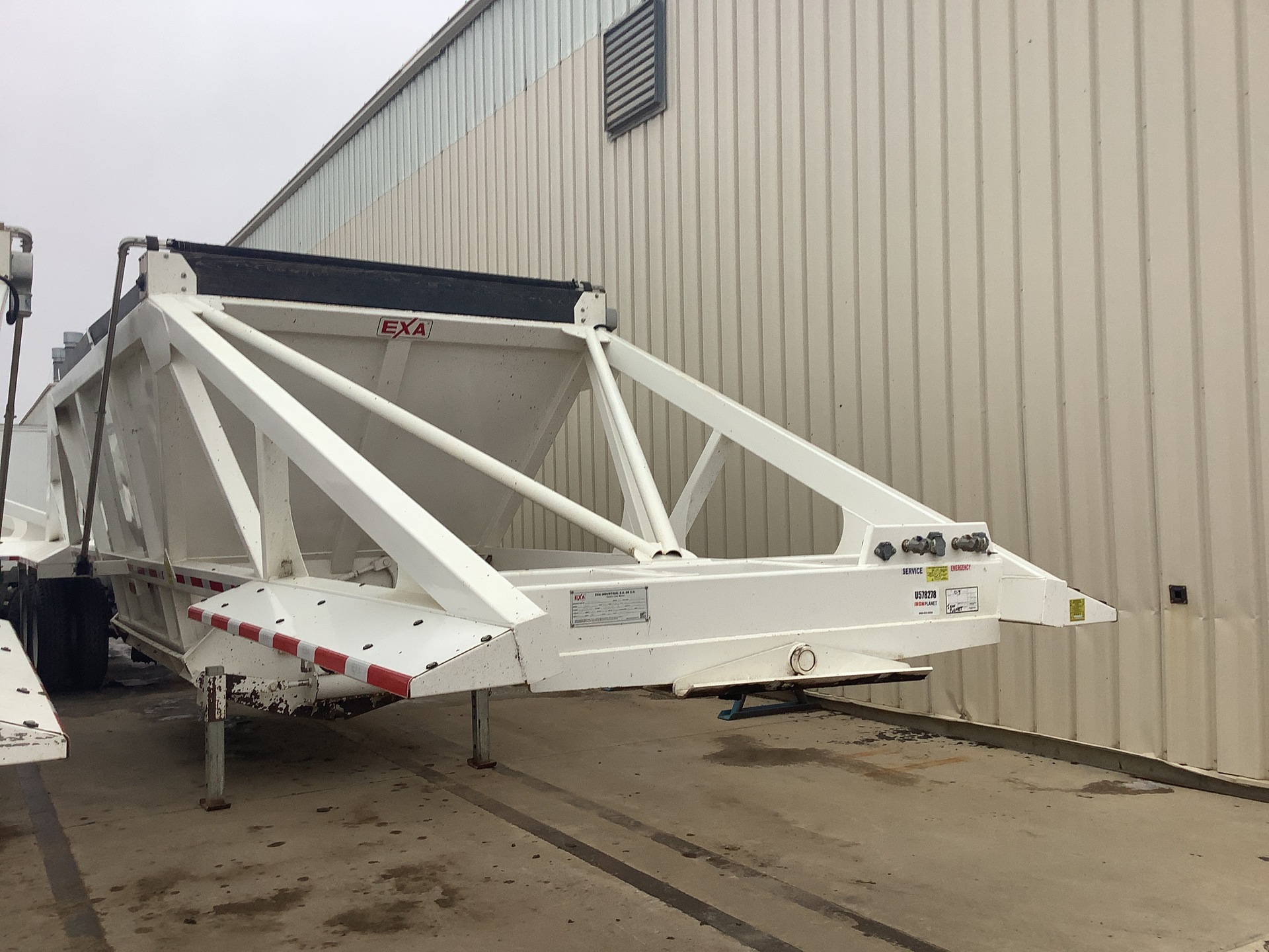 2021 EXA Industrial B-24 T/A Belly Dump Trailer