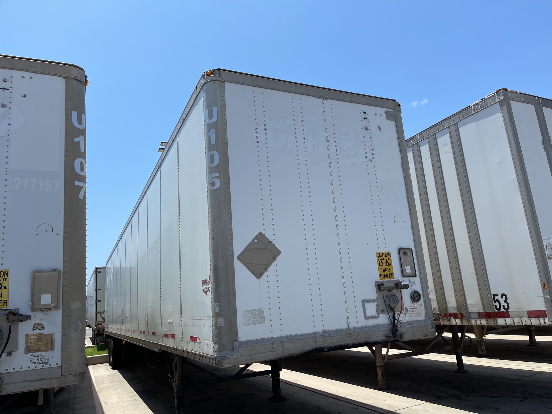 2004 Wabash T/A Van Trailer