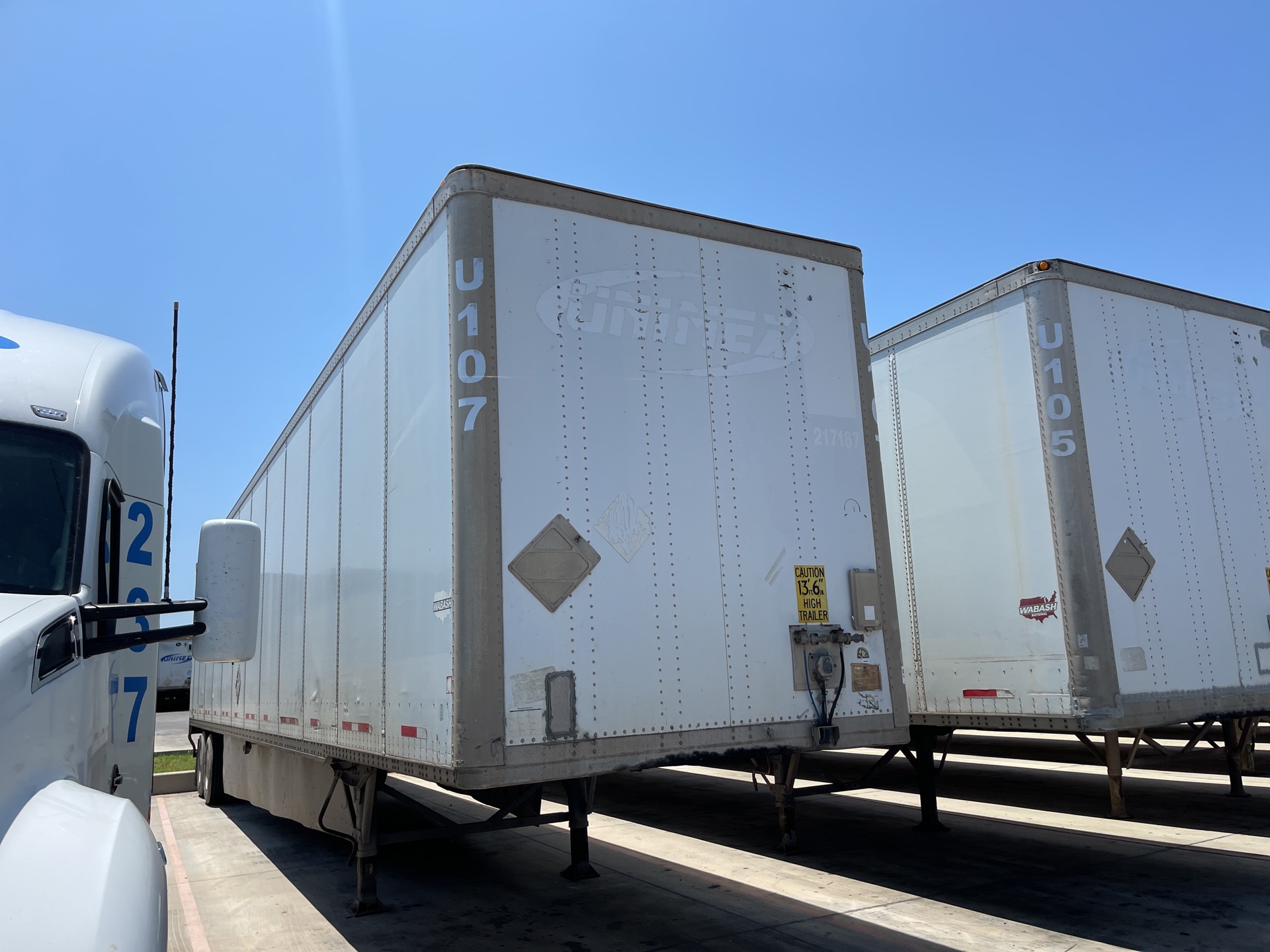 2004 Wabash Van Trailer