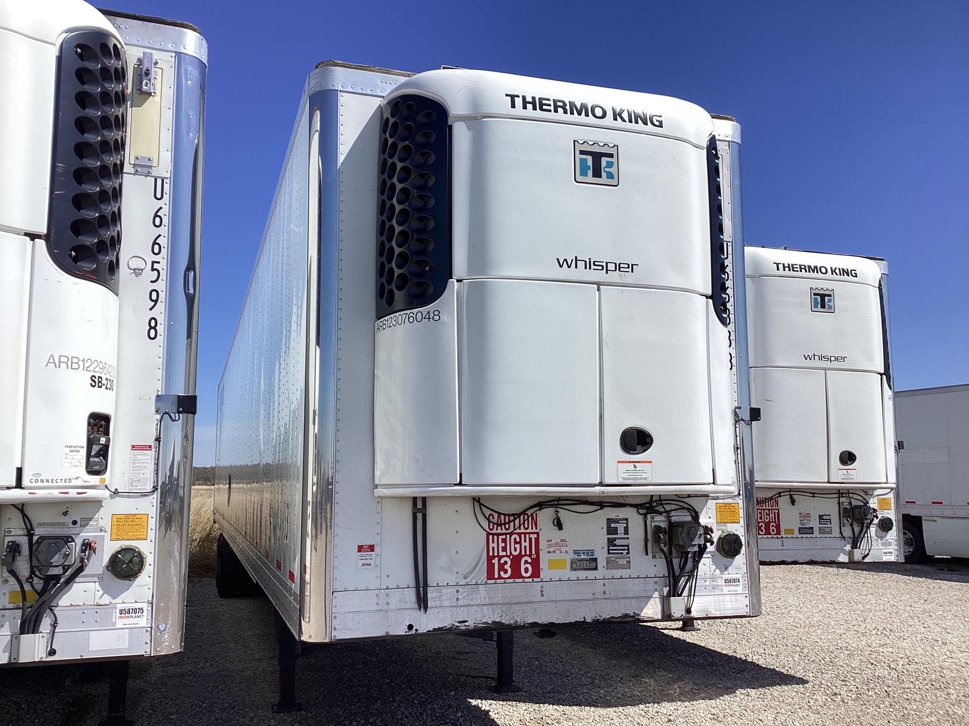 2013 Utility 52 ft T/A Refrigerated Trailer