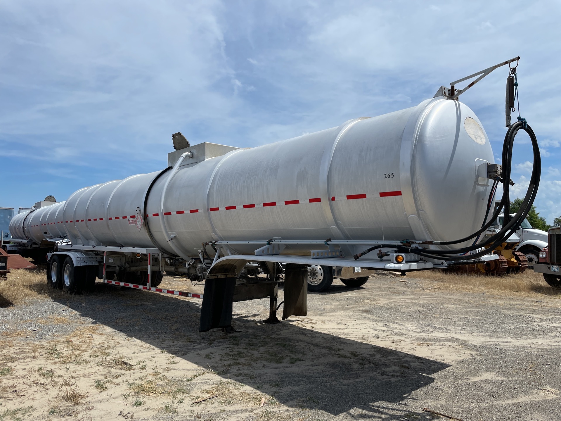 2012 Stephens 9500 gal T/A Tanker Trailer