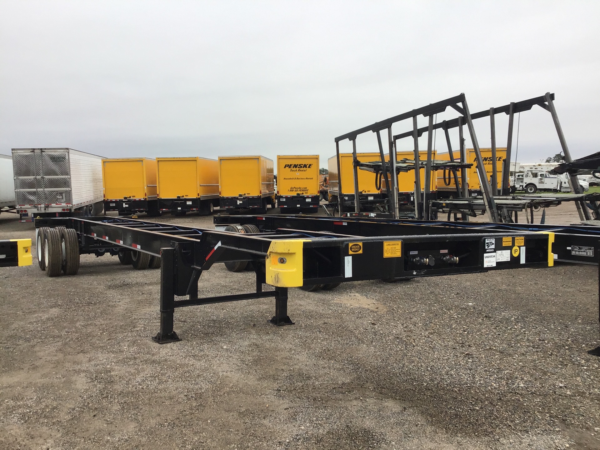 2023 Ventura Trailers 40 ft T/A Container Trailer Unused