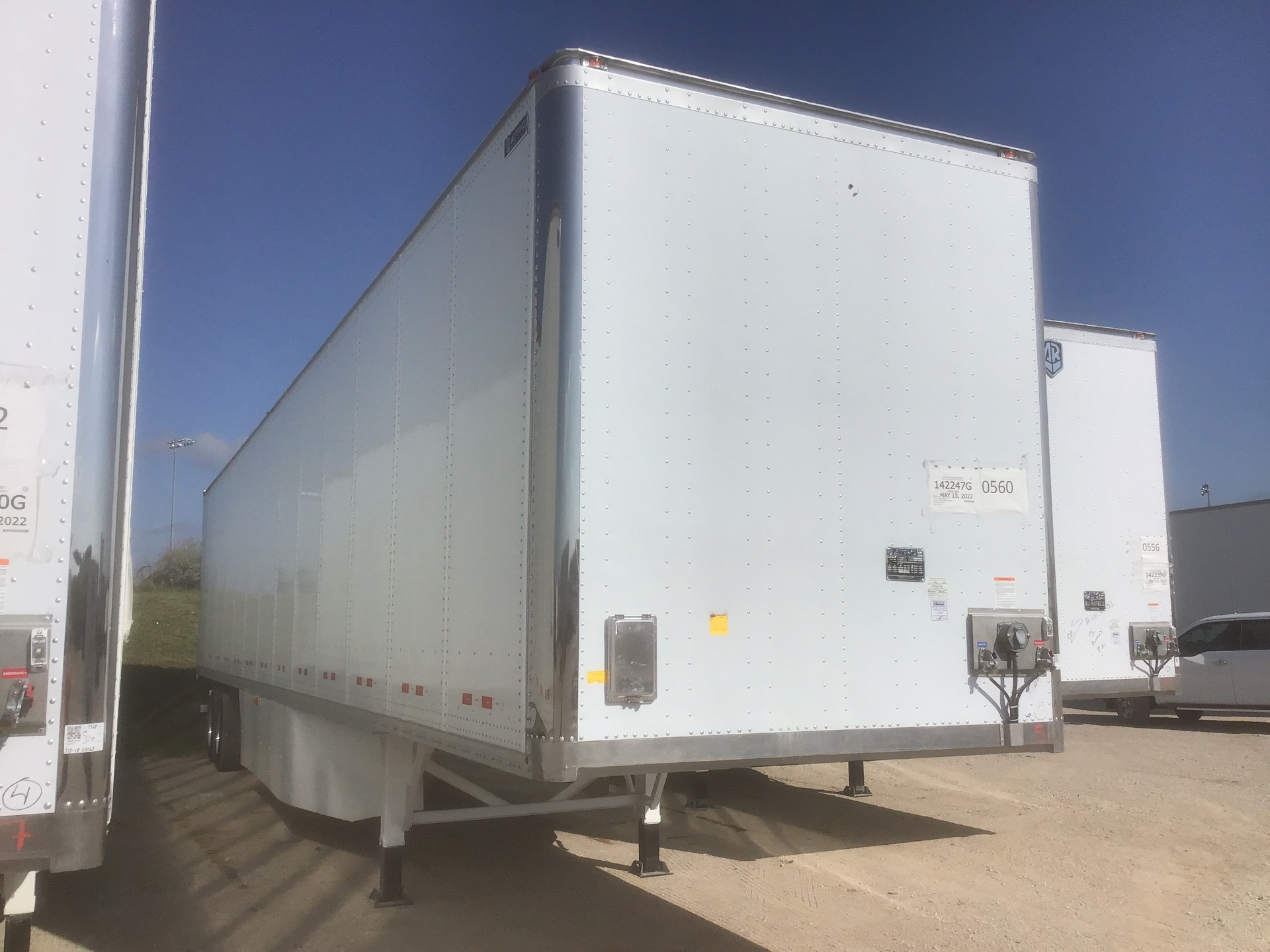 2023 Atro 53 ft T/A Van Trailer