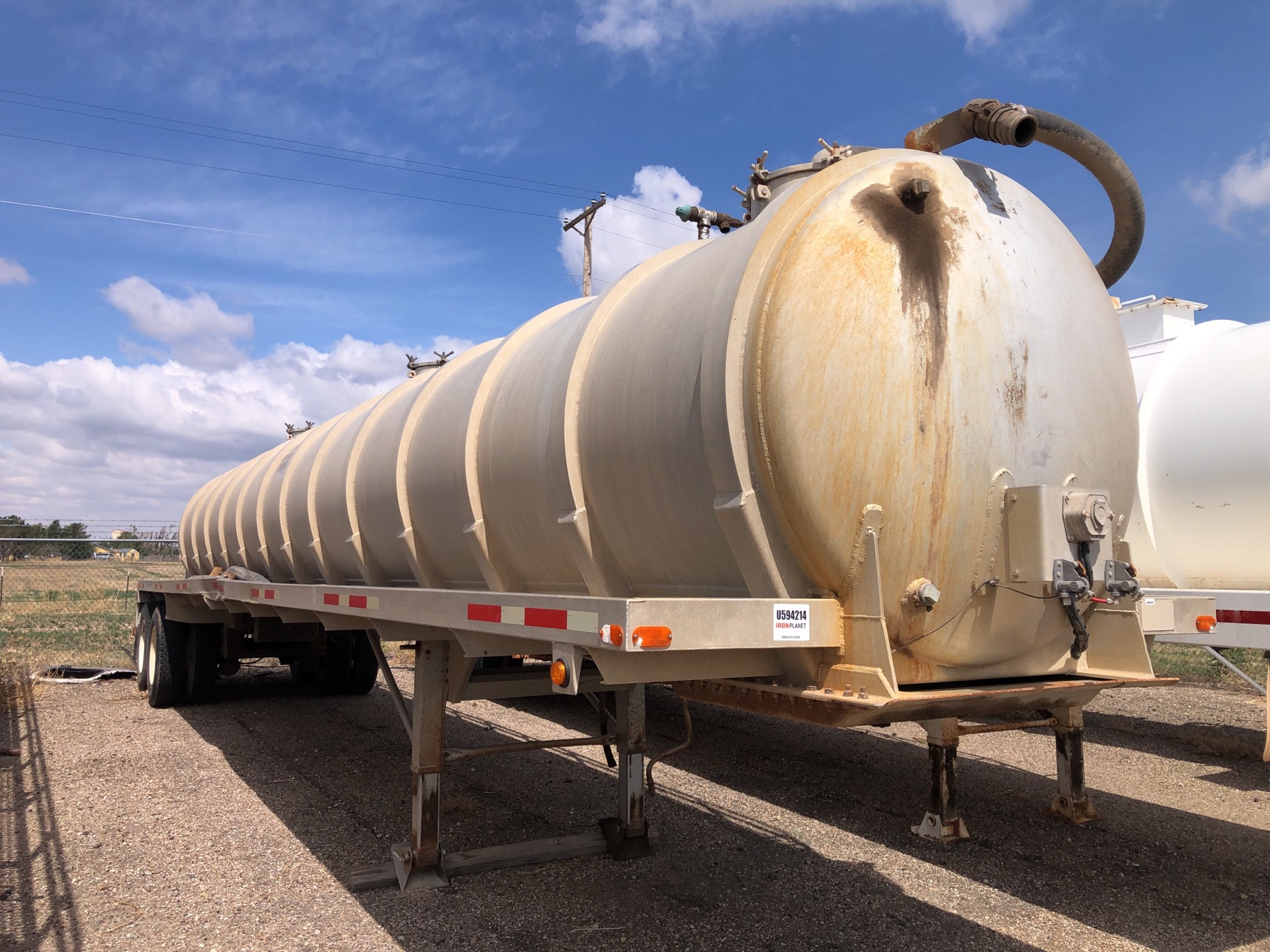 2012 6300 gal Vacuum Tanker Trailer