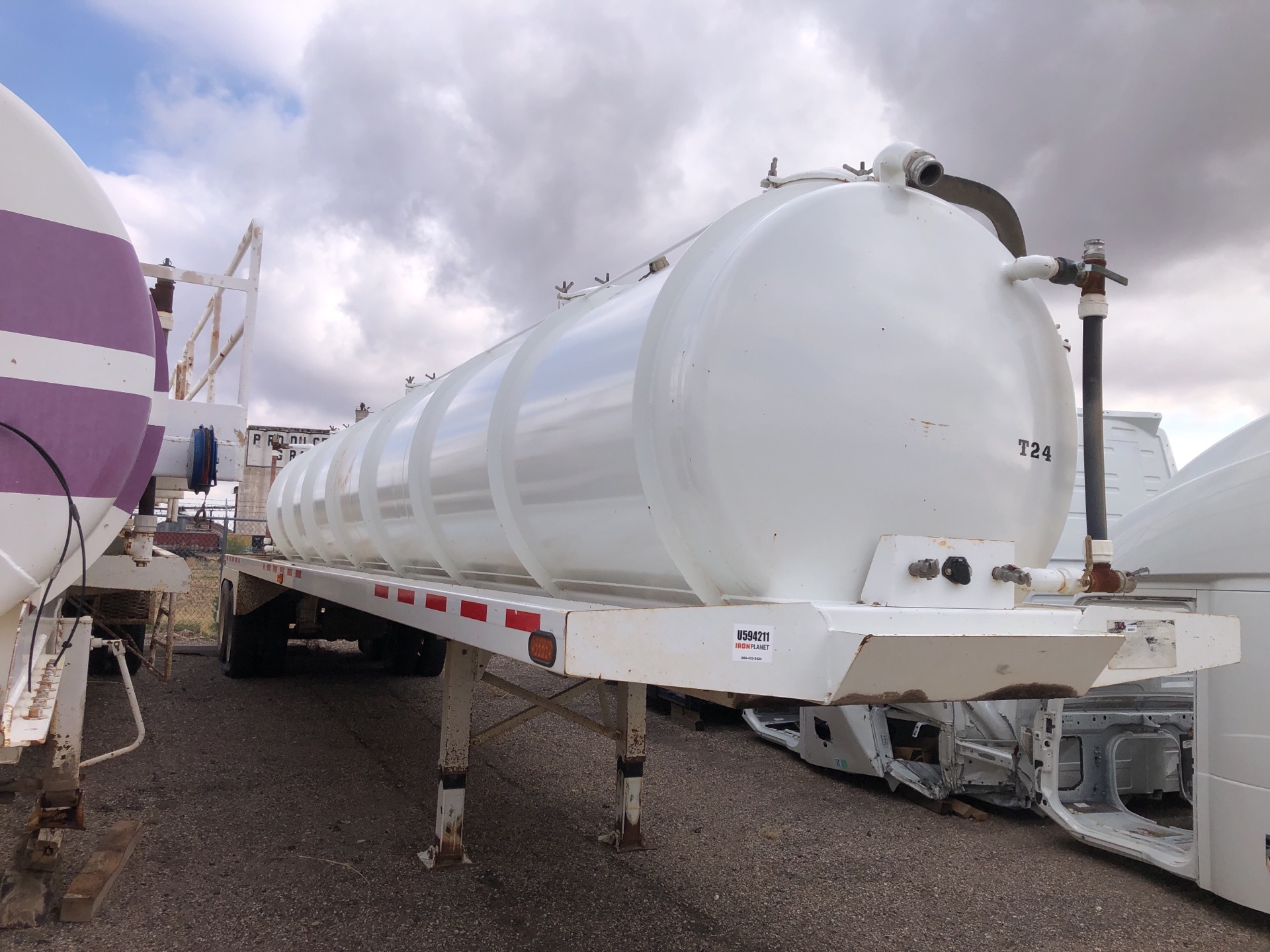 2015 PCI 130 bbl Vacuum Tanker Trailer